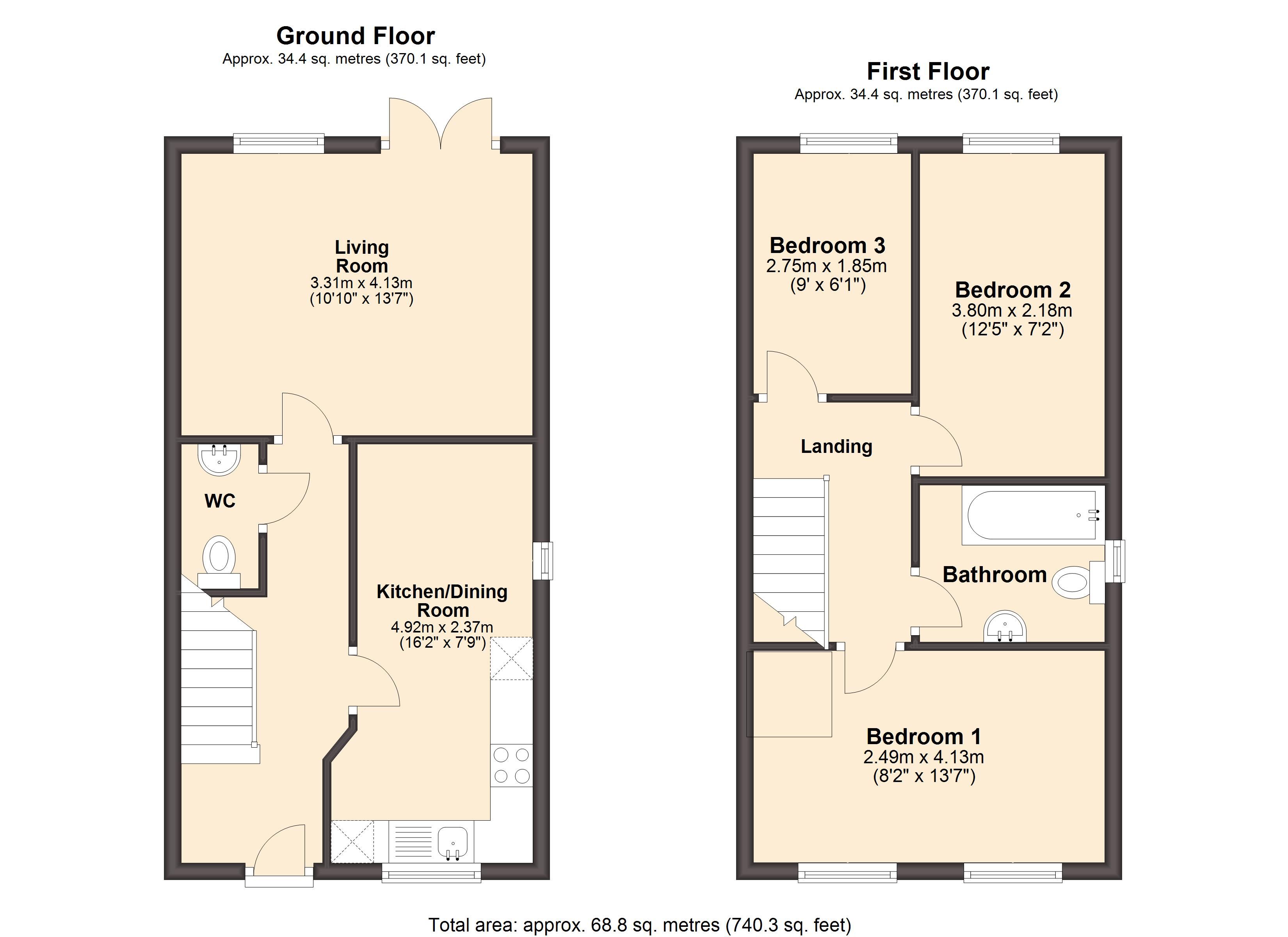 Croft House Way, Bolsover, S44 Street