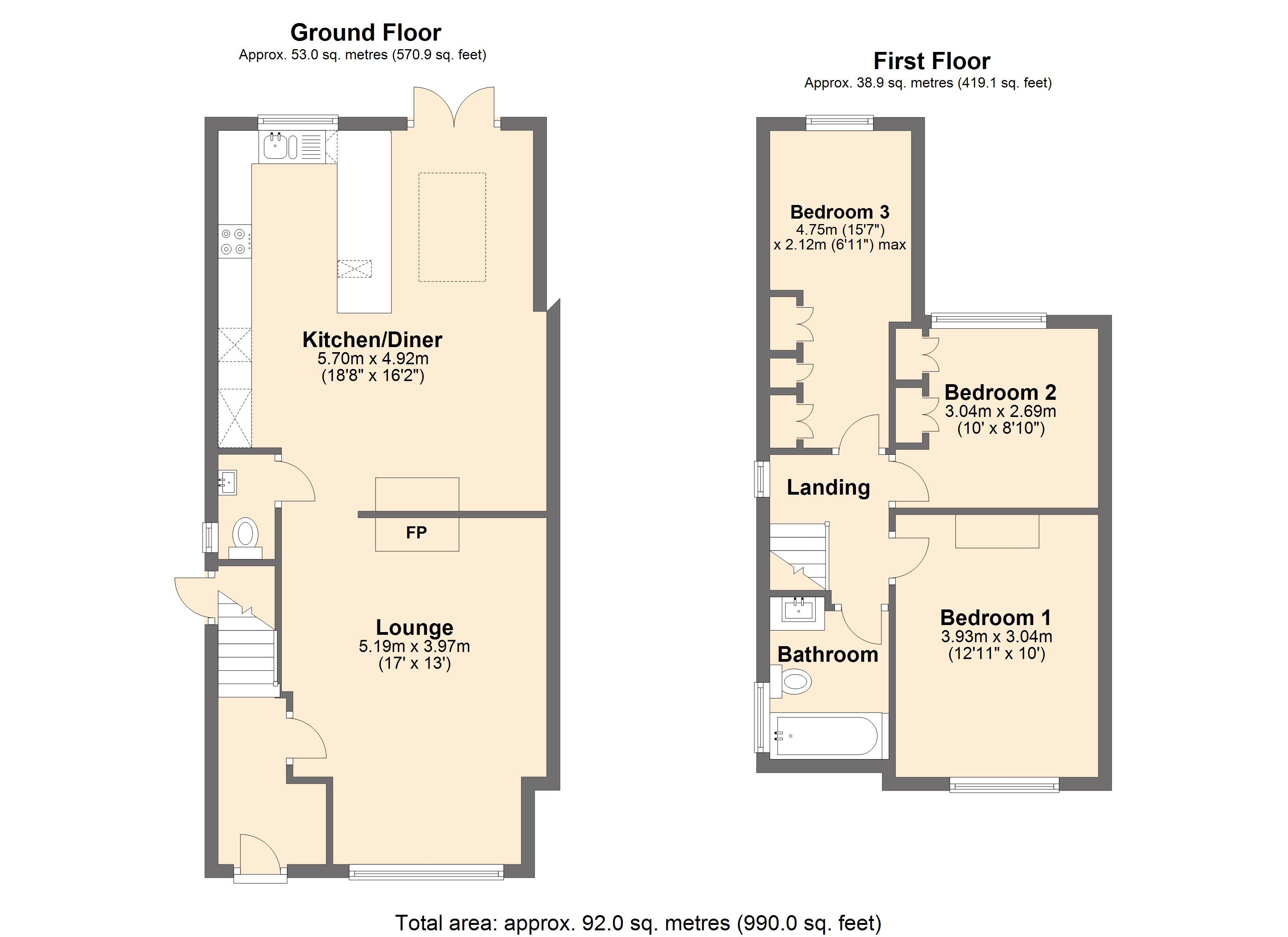 Newbold Road, Chesterfield, S41 Street