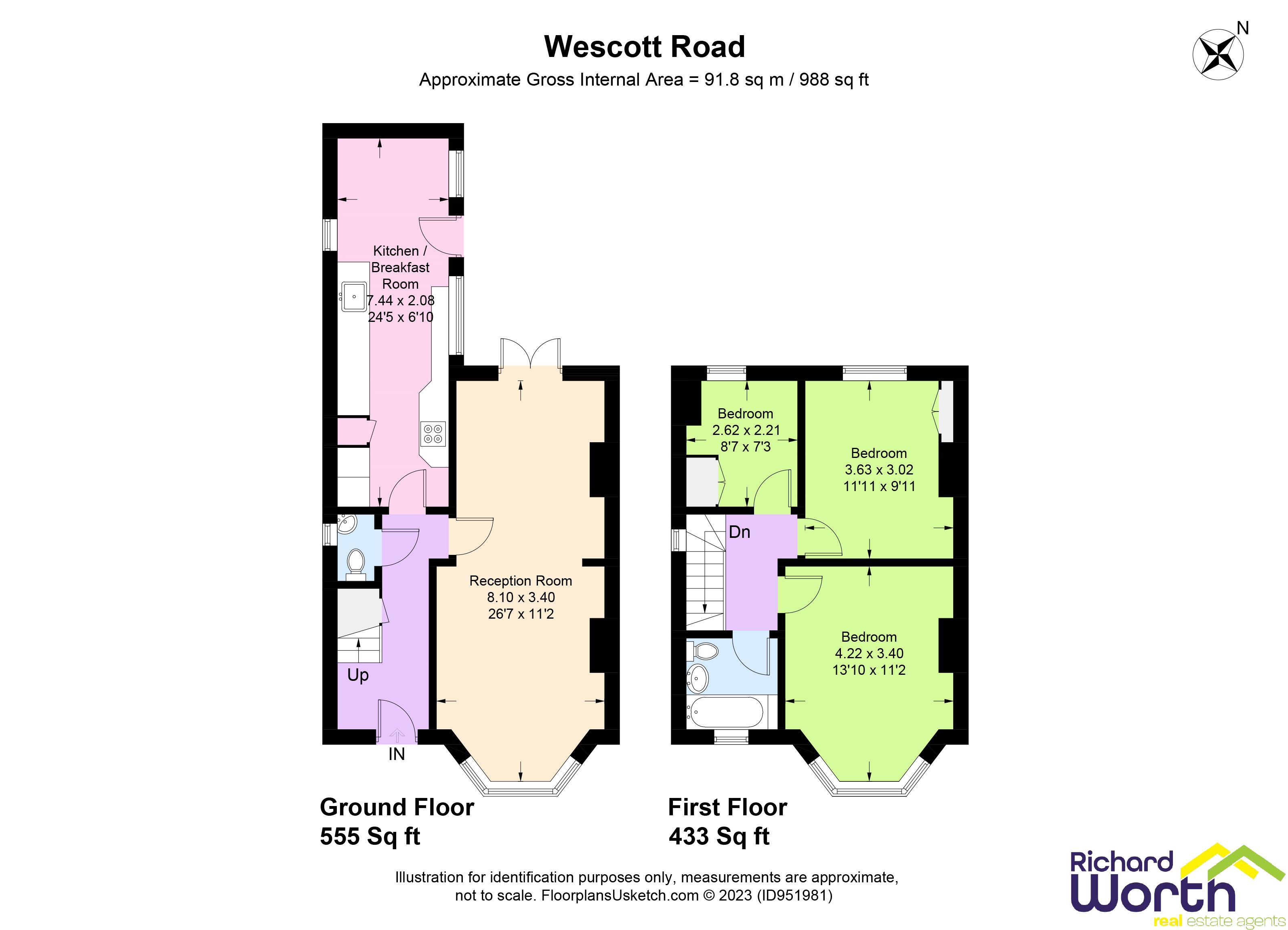 Wescott Road, Wokingham, RG40 Street
