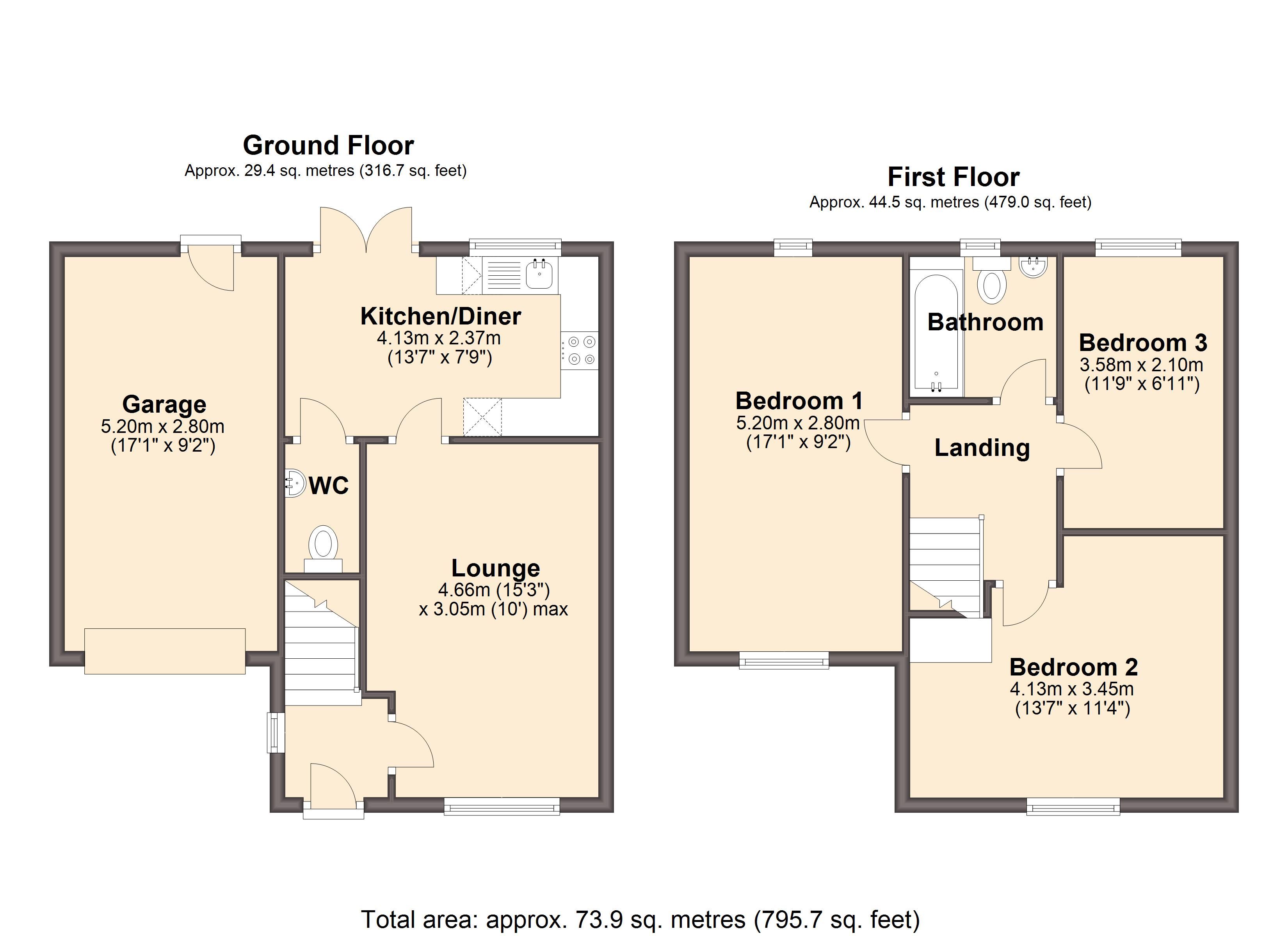 Masefield Avenue, Holmewood, S42 Street