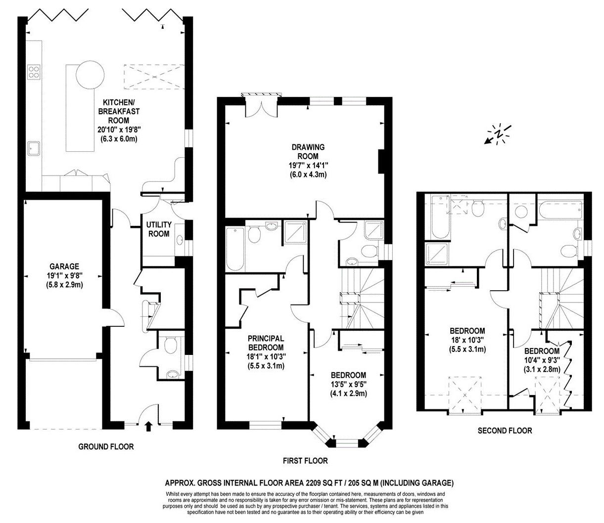 Hillbrow Road, Esher, KT10 Street