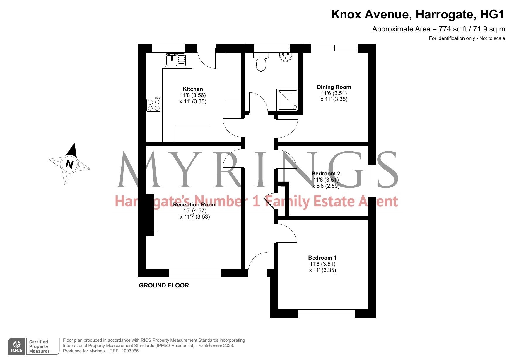 Knox Avenue, Harrogate, HG1 Street
