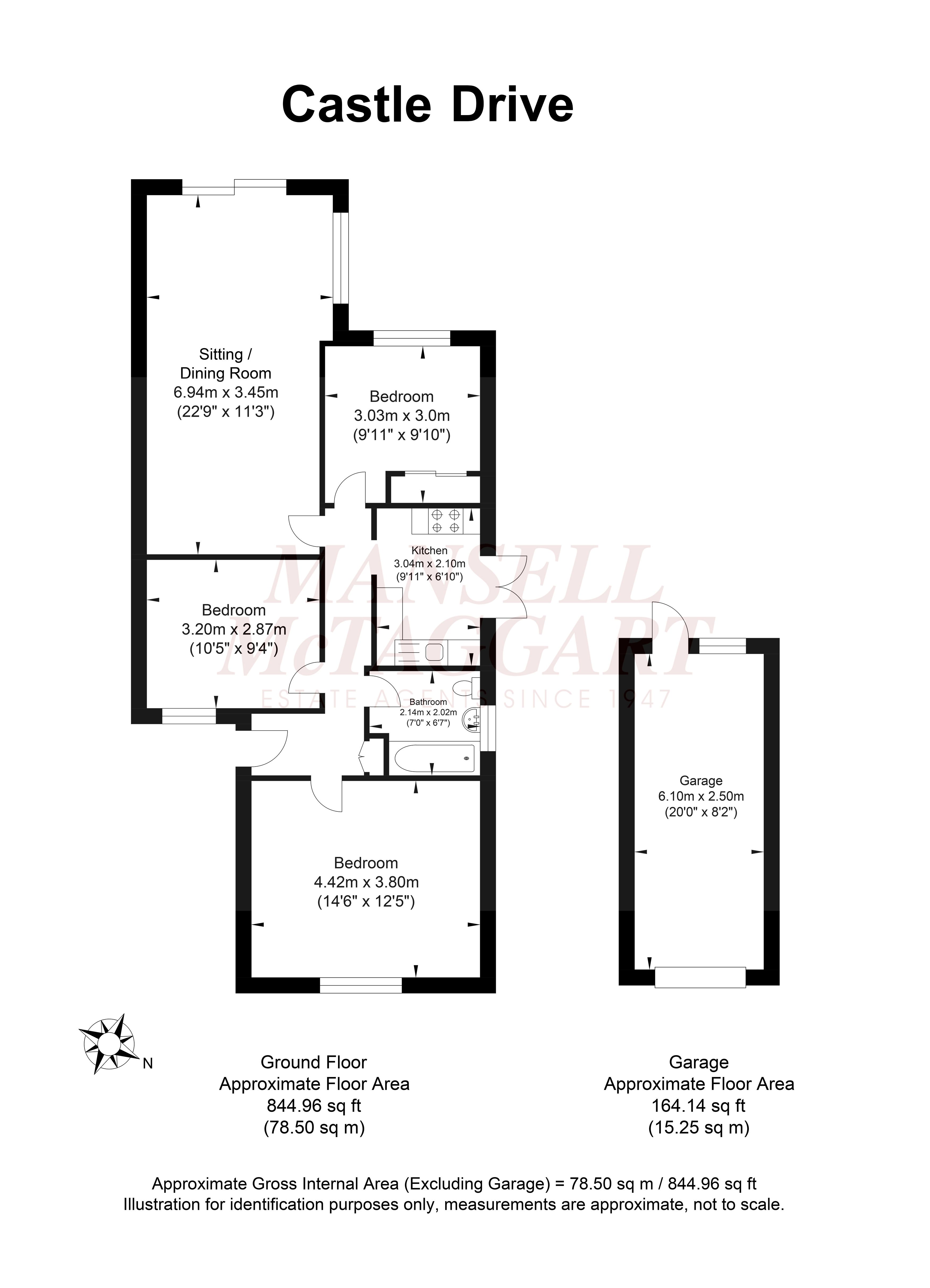 Castle Drive, Horley, RH6 Street
