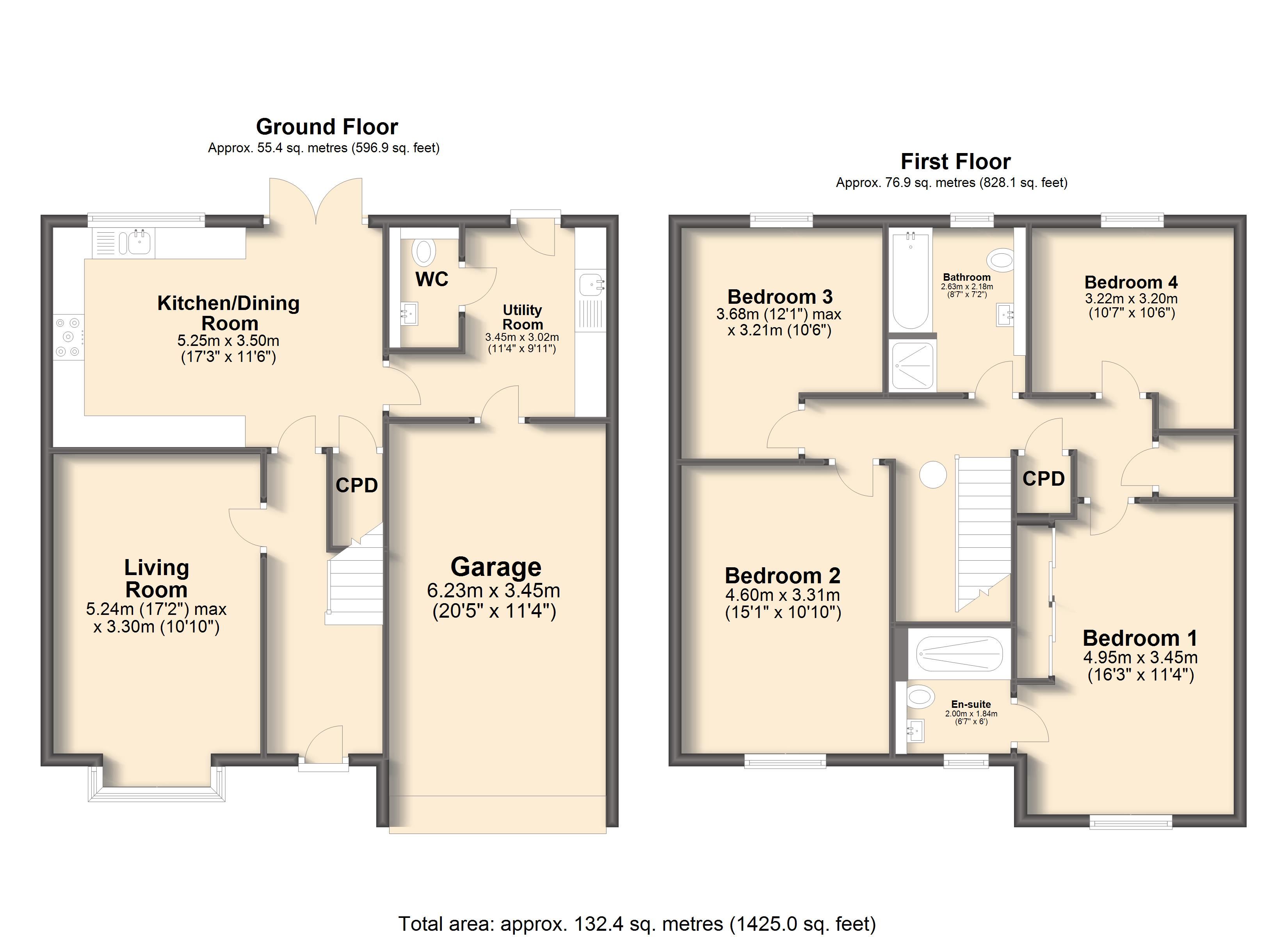 Thornfield Place, Clowne, S43 Street