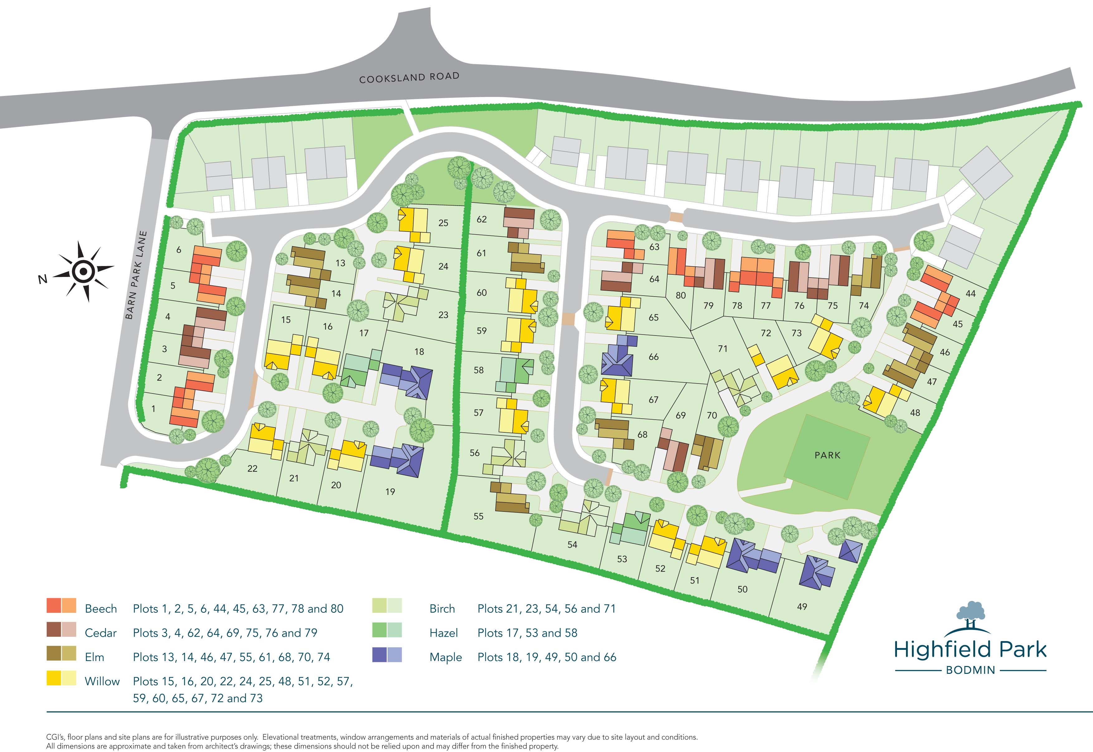 Plot 18, Highfield Park, Bodmin Street