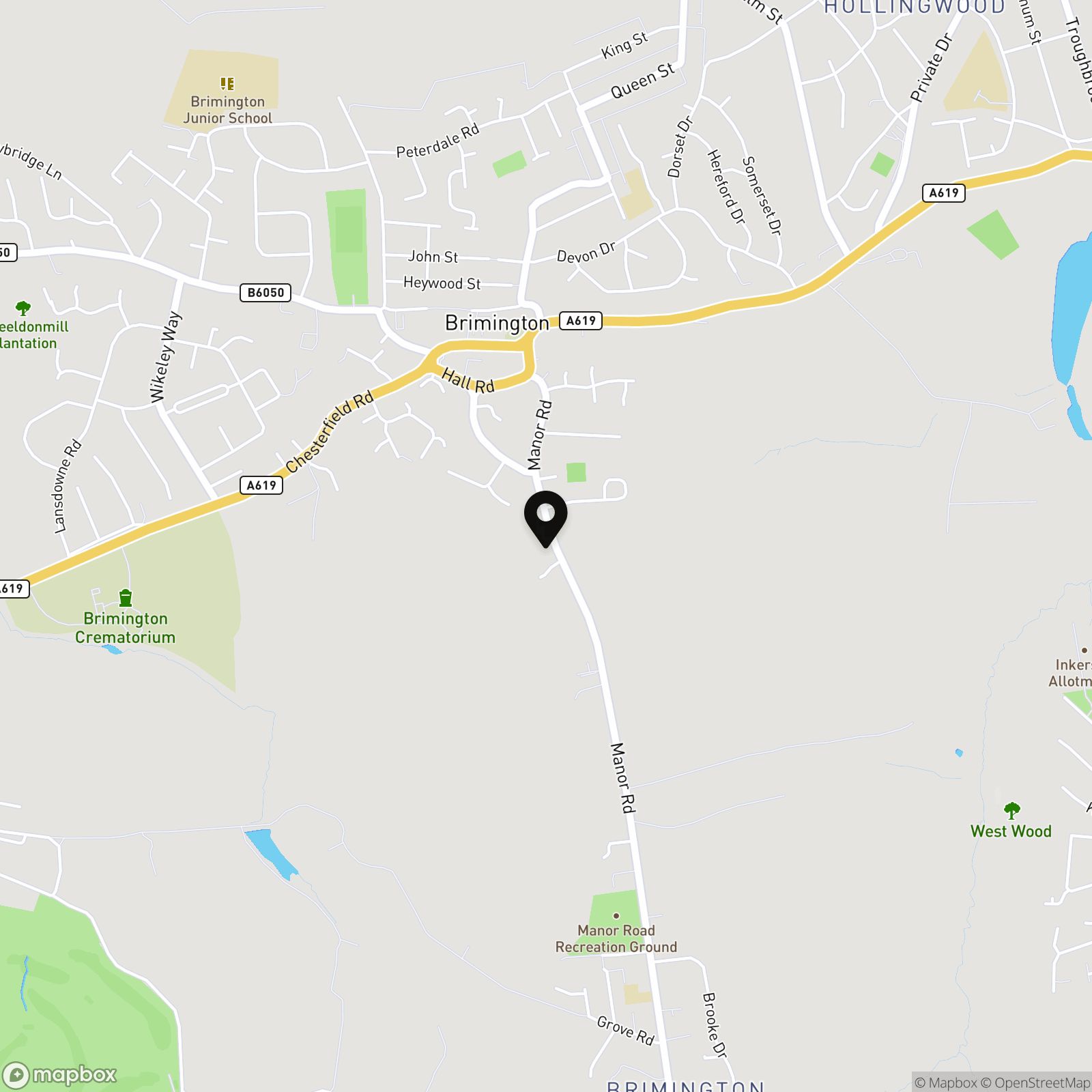 Manor Road, Brimington, S43 Street