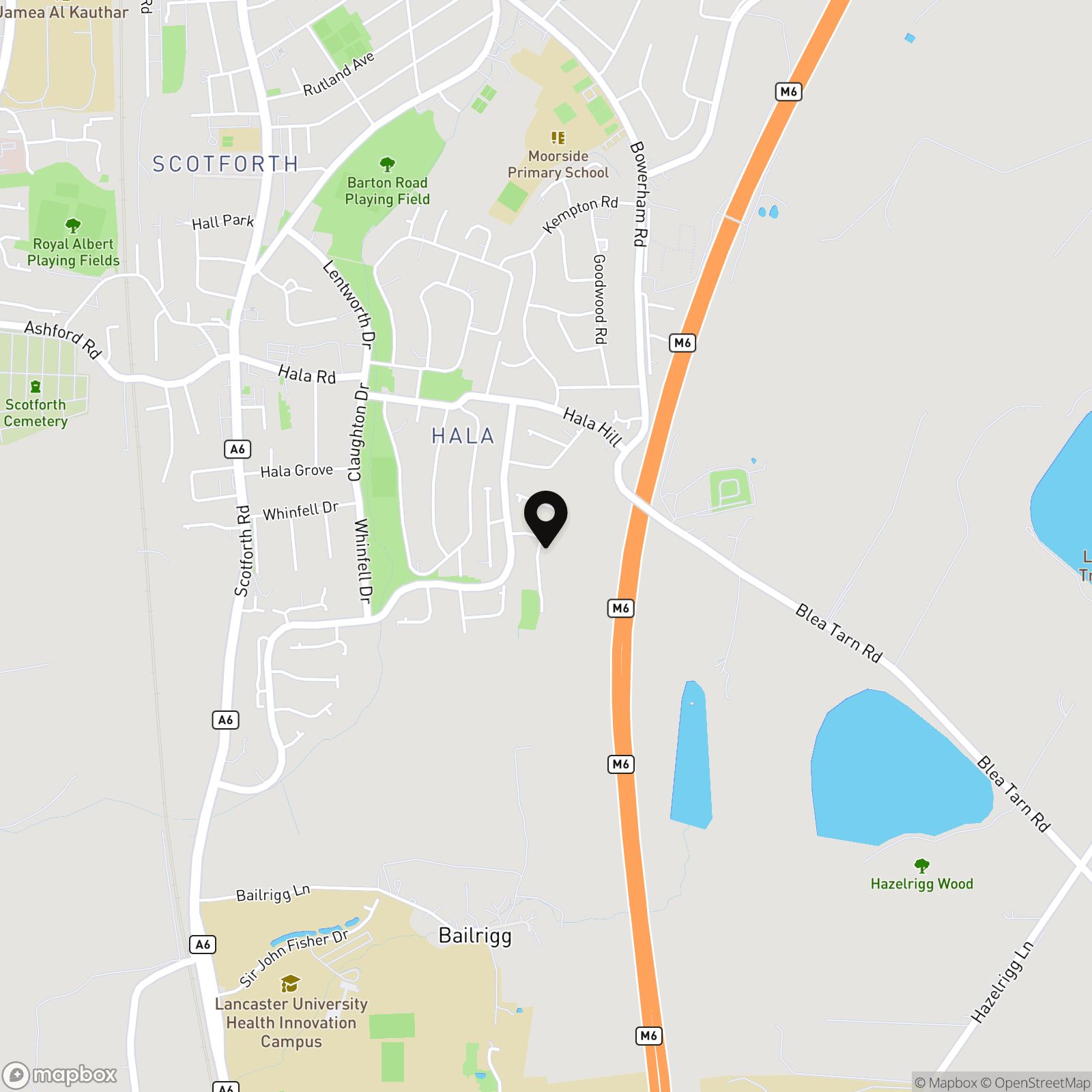 Knowe Hill Crescent, Lancaster, LA1 Street