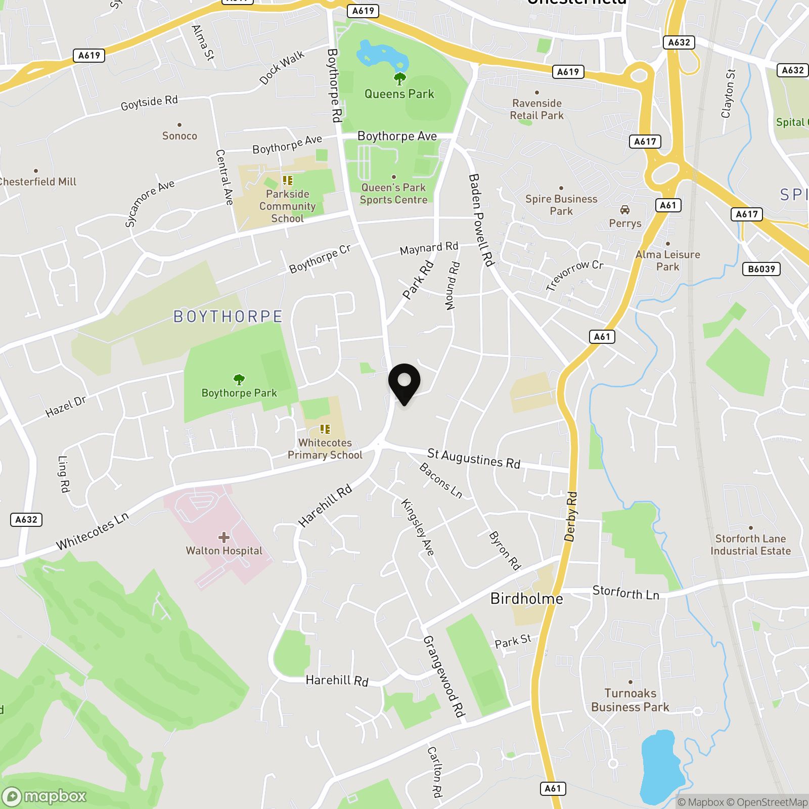 Clarkson Avenue, Chesterfield, S40 Street