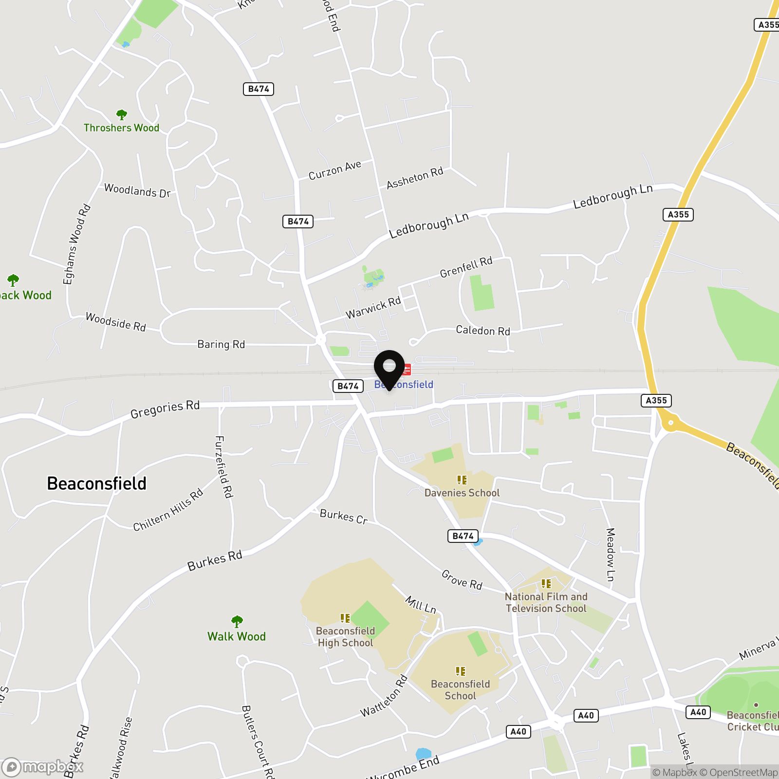 Post Office Lane, Beaconsfield, HP9 Street