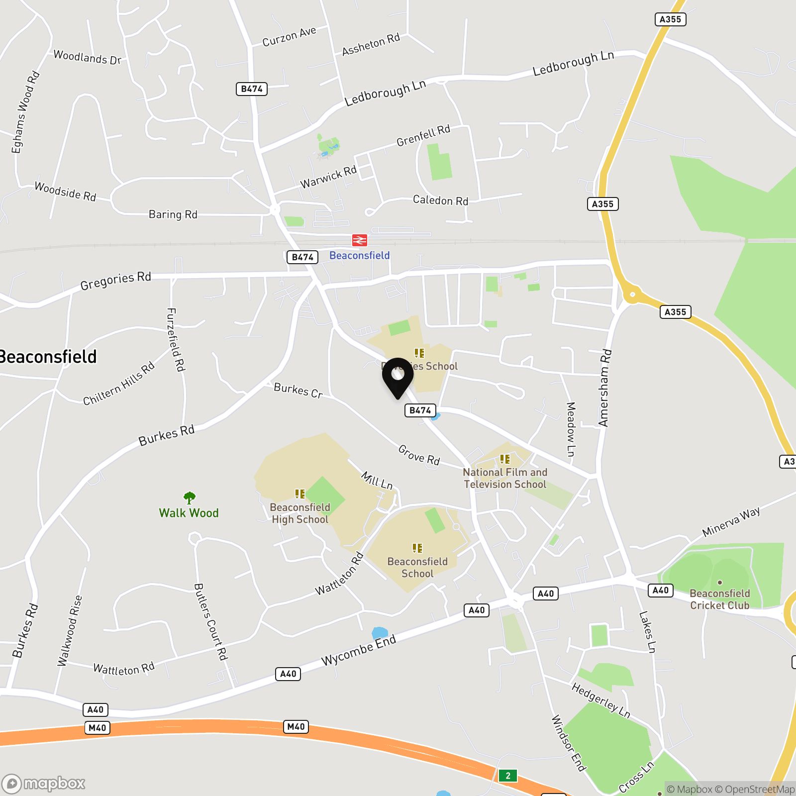 Station Road, Lawnswood Station Road, HP9 Street