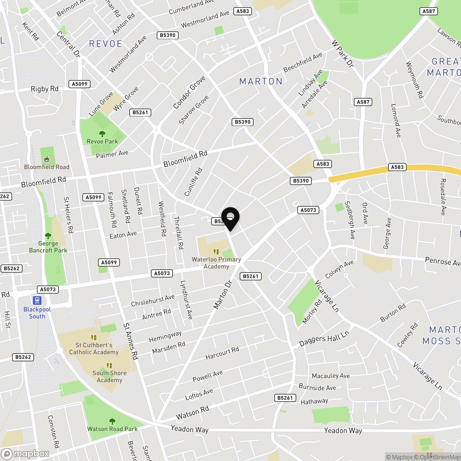 Ansdell Road, Blackpool, FY1 Street