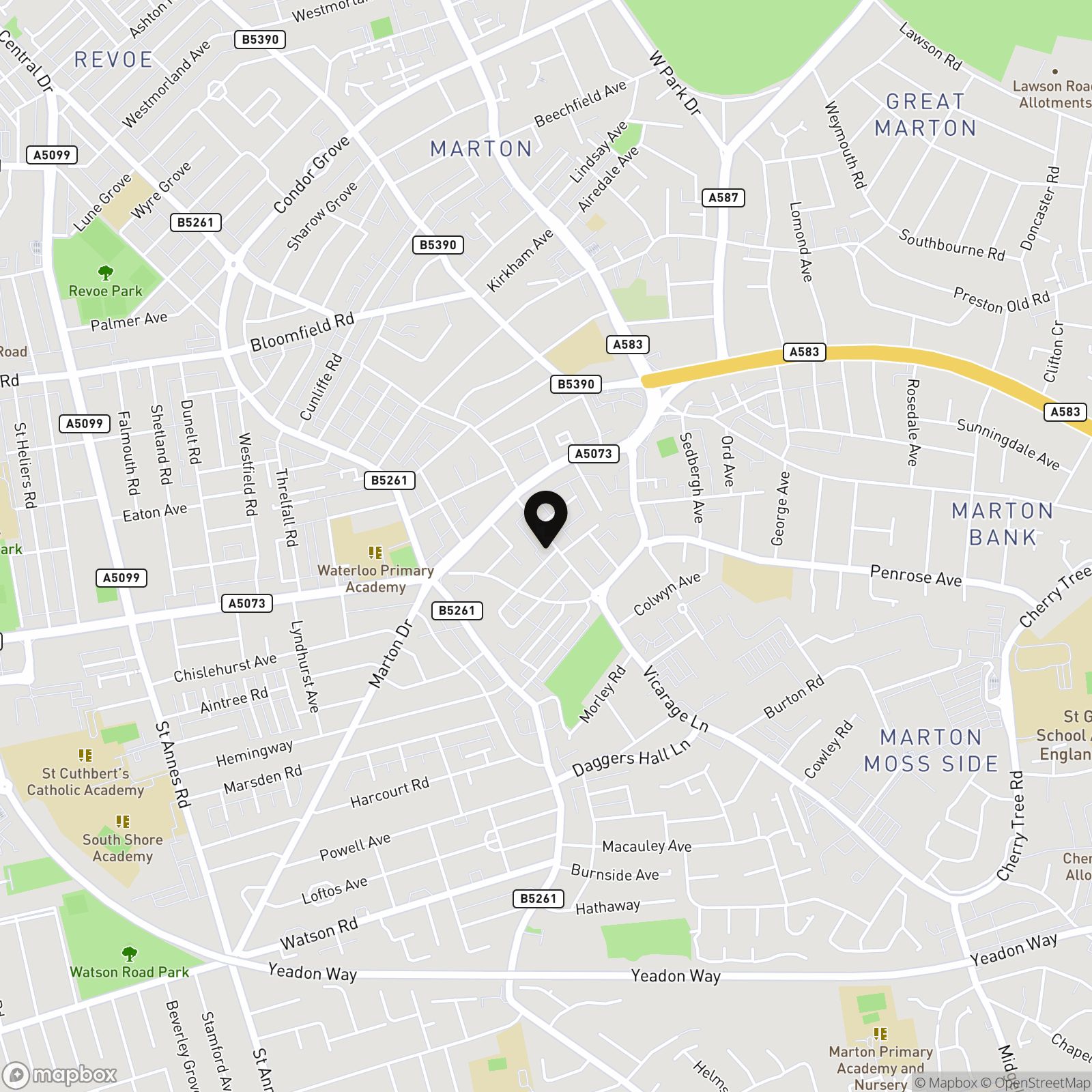 Rectory Road, Blackpool, FY4 Street