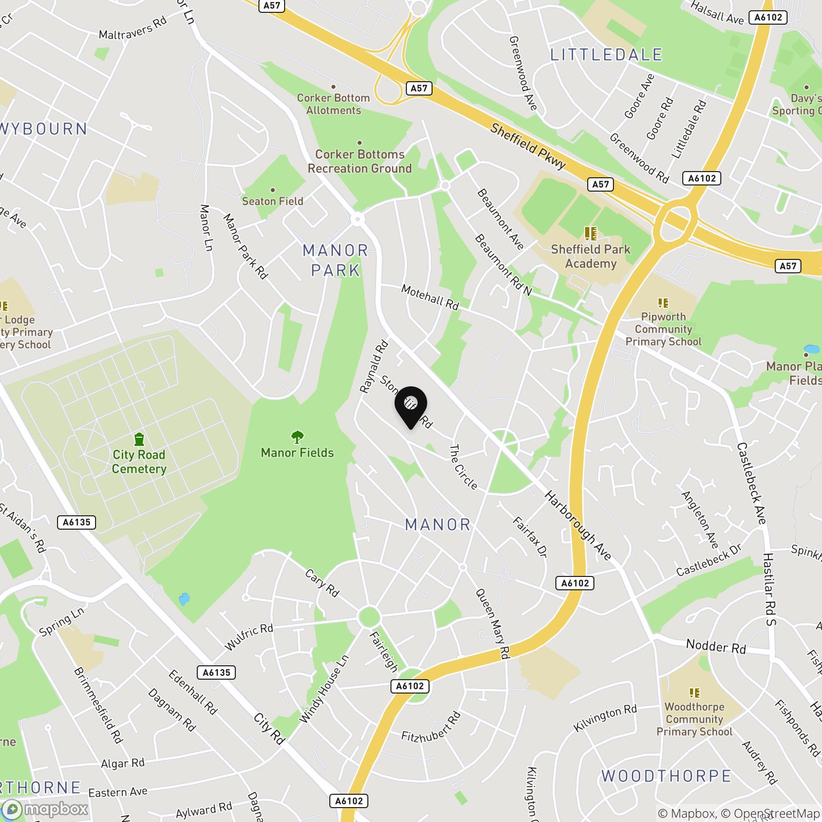 Stonecliffe Road, Sheffield, S2 Street