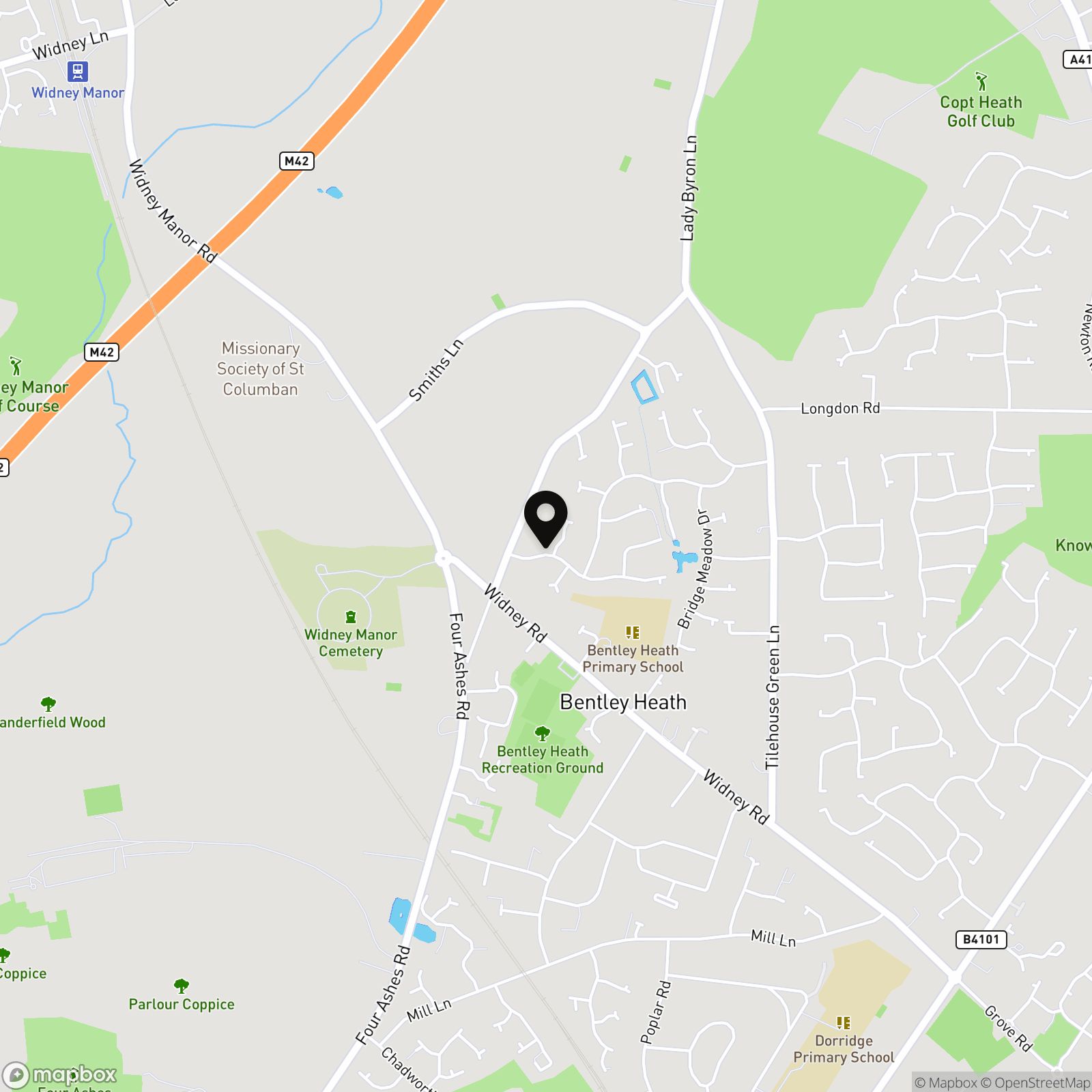 Moorfield Avenue, Knowle, B93 Street