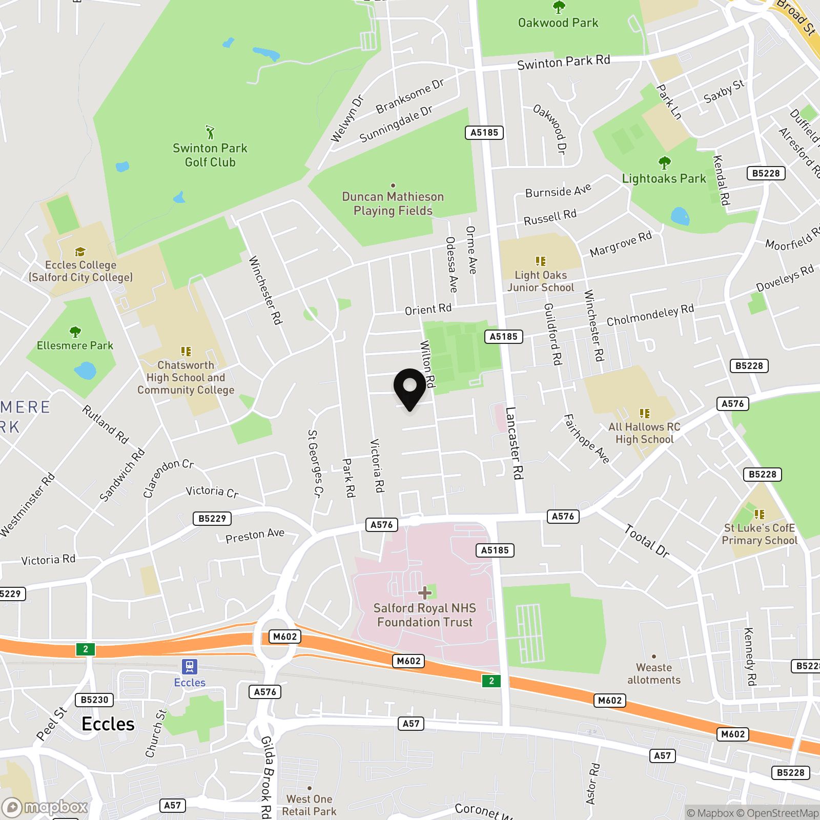 Hawthorn Drive, Salford, M6 Street