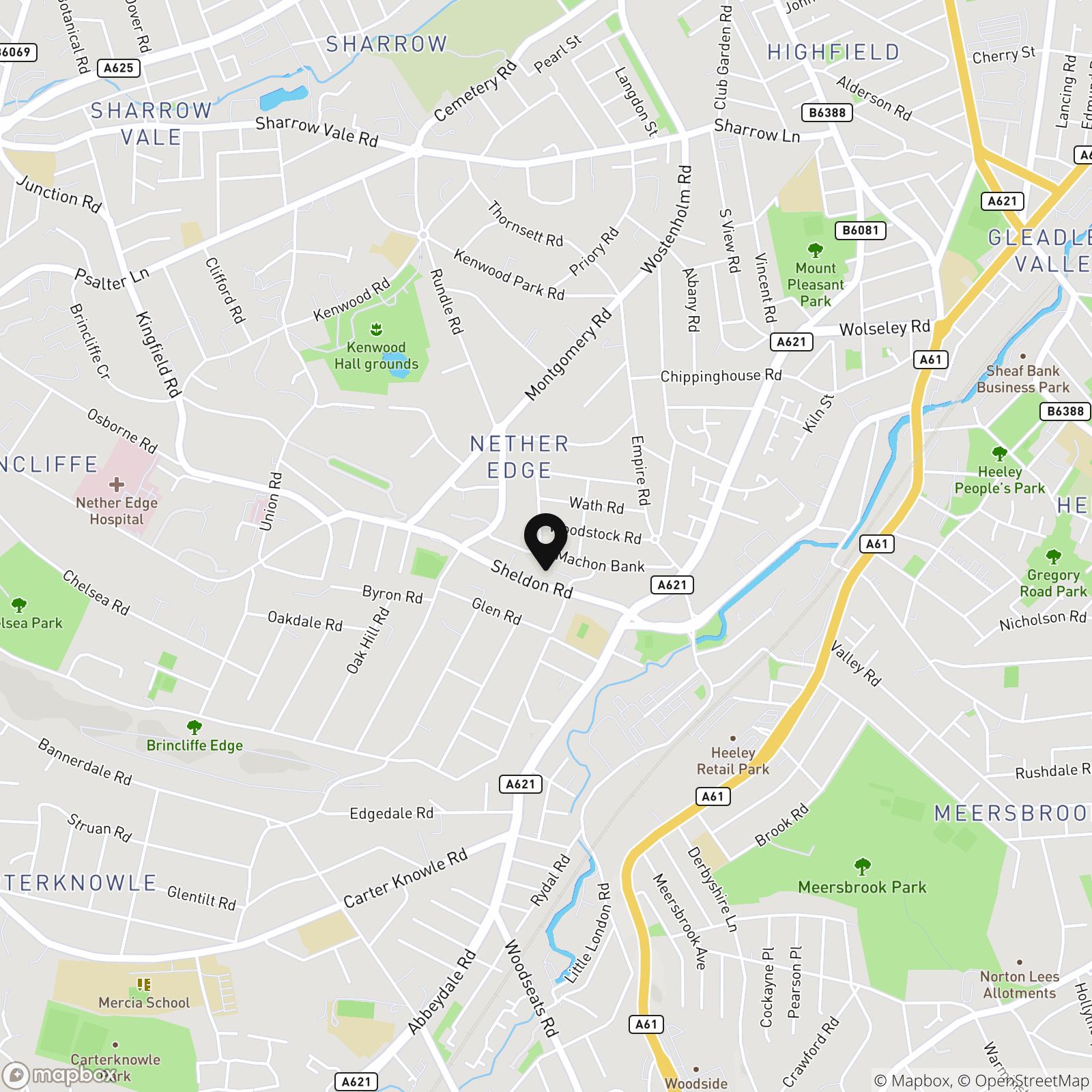 Machon Bank, Sheffield, S7 Street