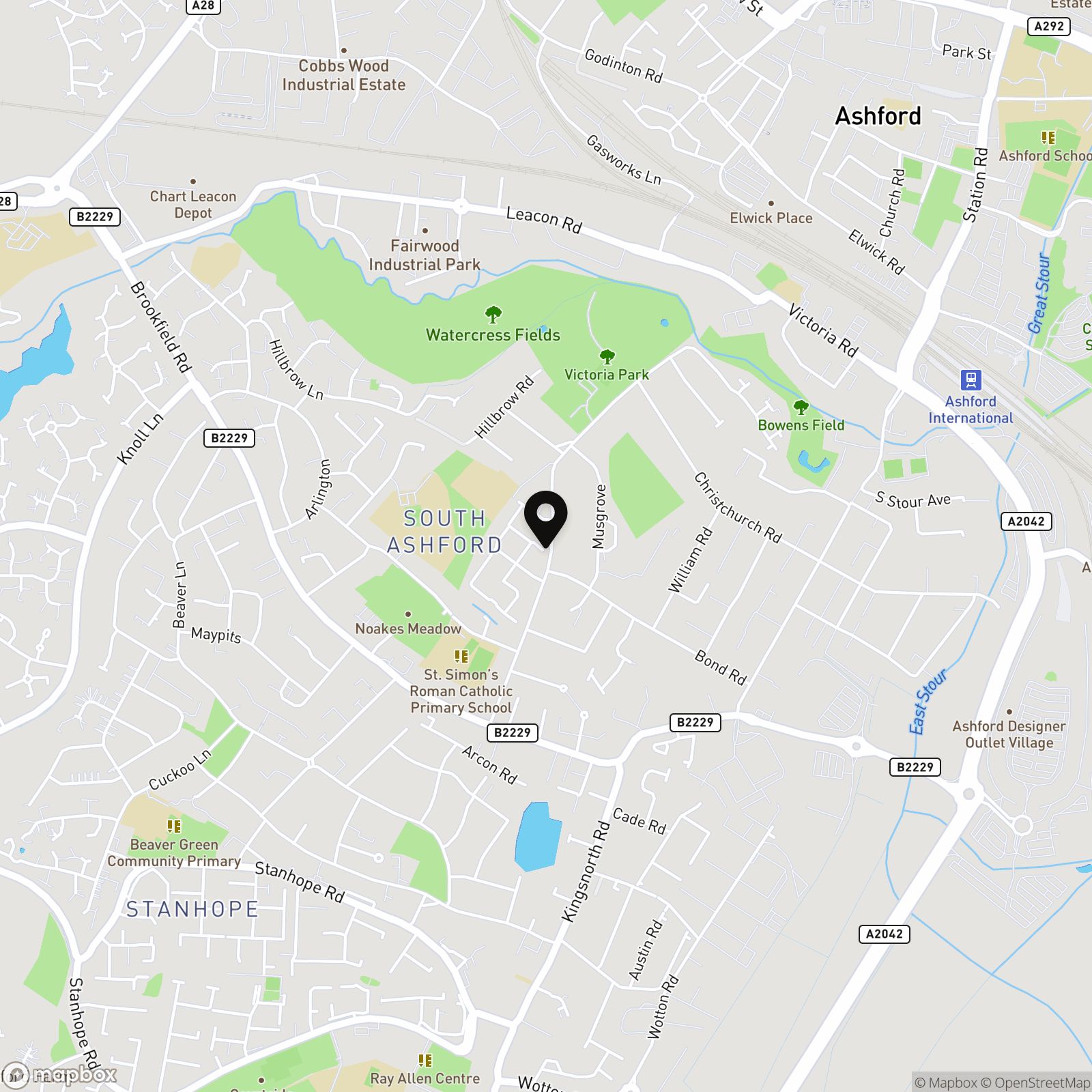 59 Jemmett Road, Ashford, TN23 Street