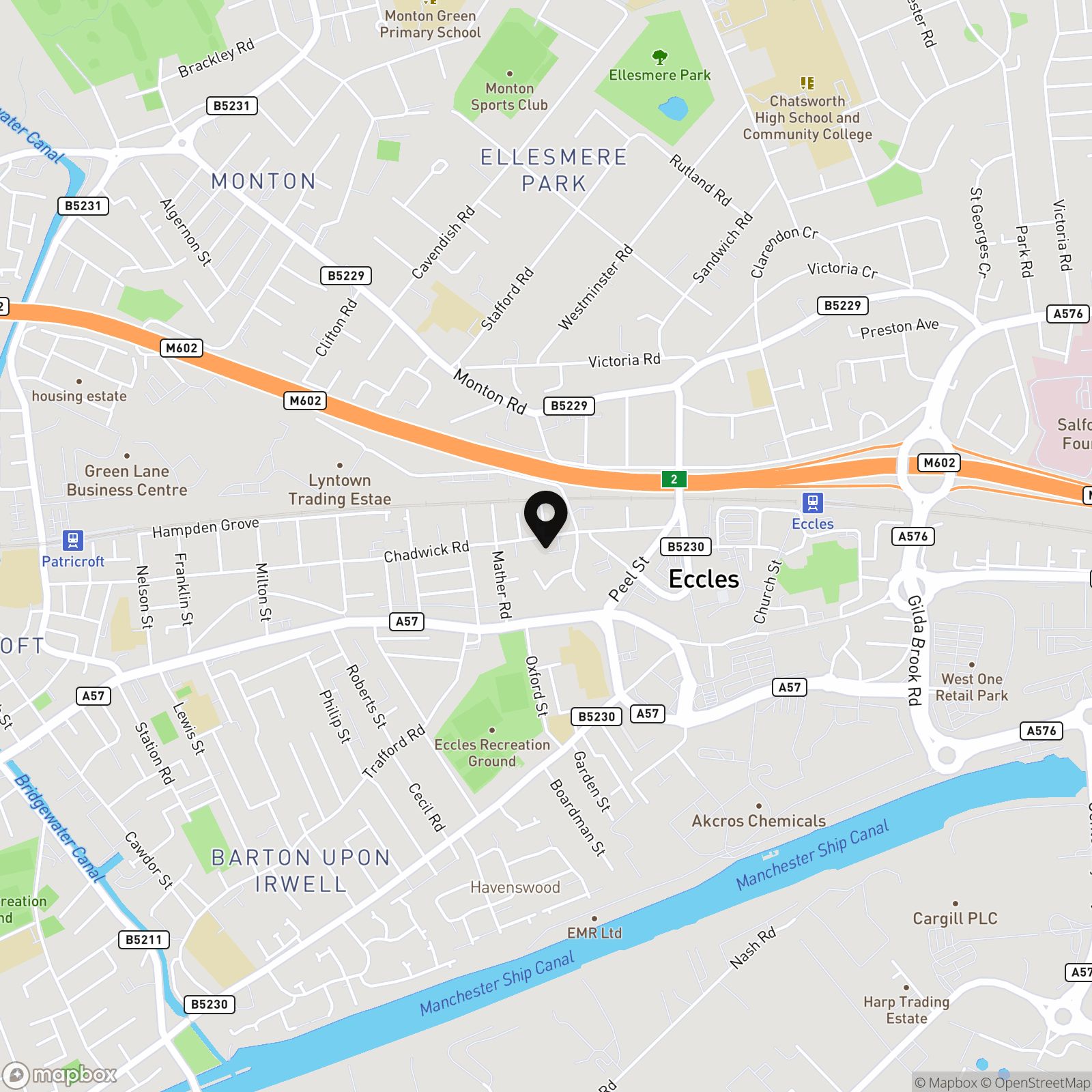 Eccles Fold, Eccles, M30 Street