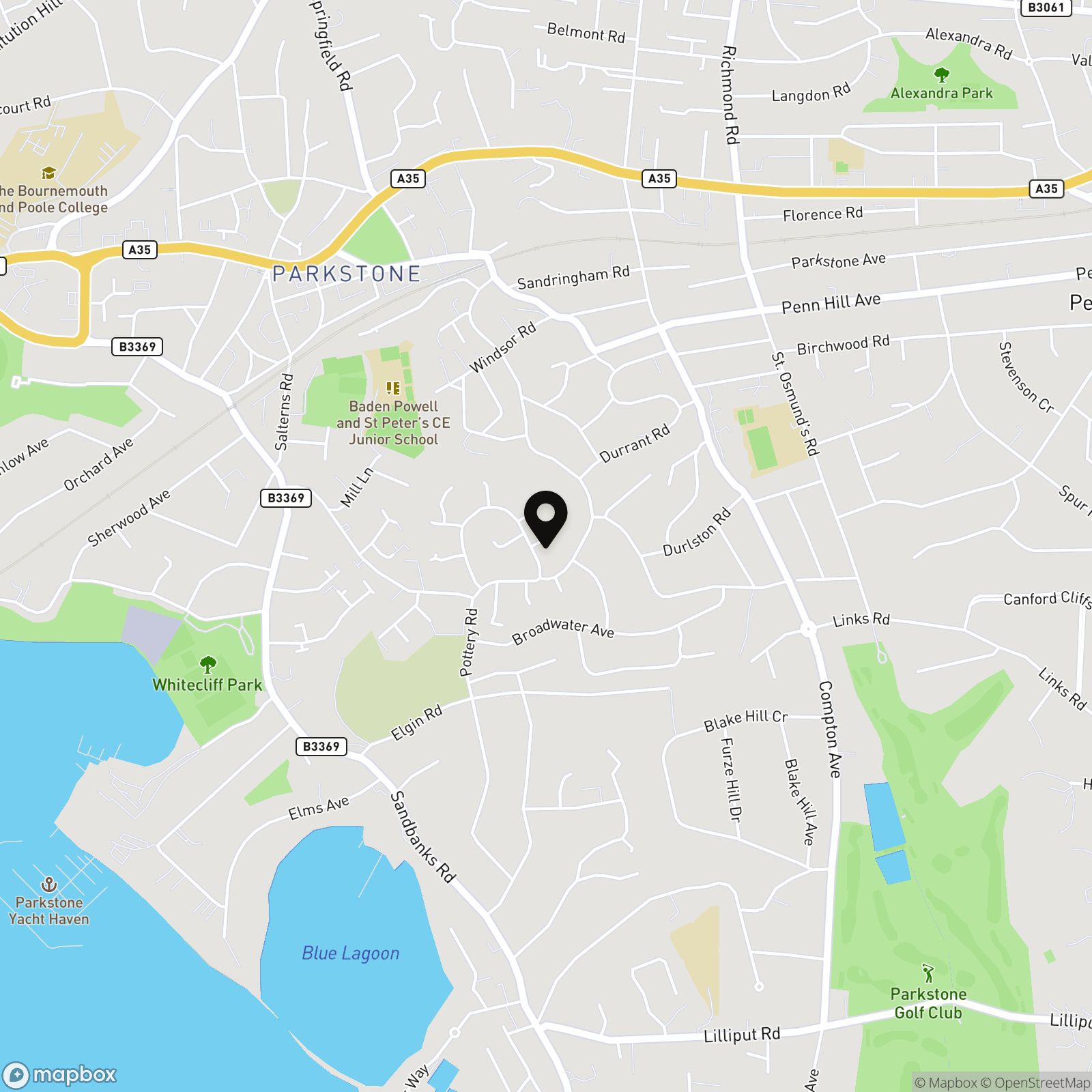 South Western Crescent, Lower Parkstone, BH14 Street