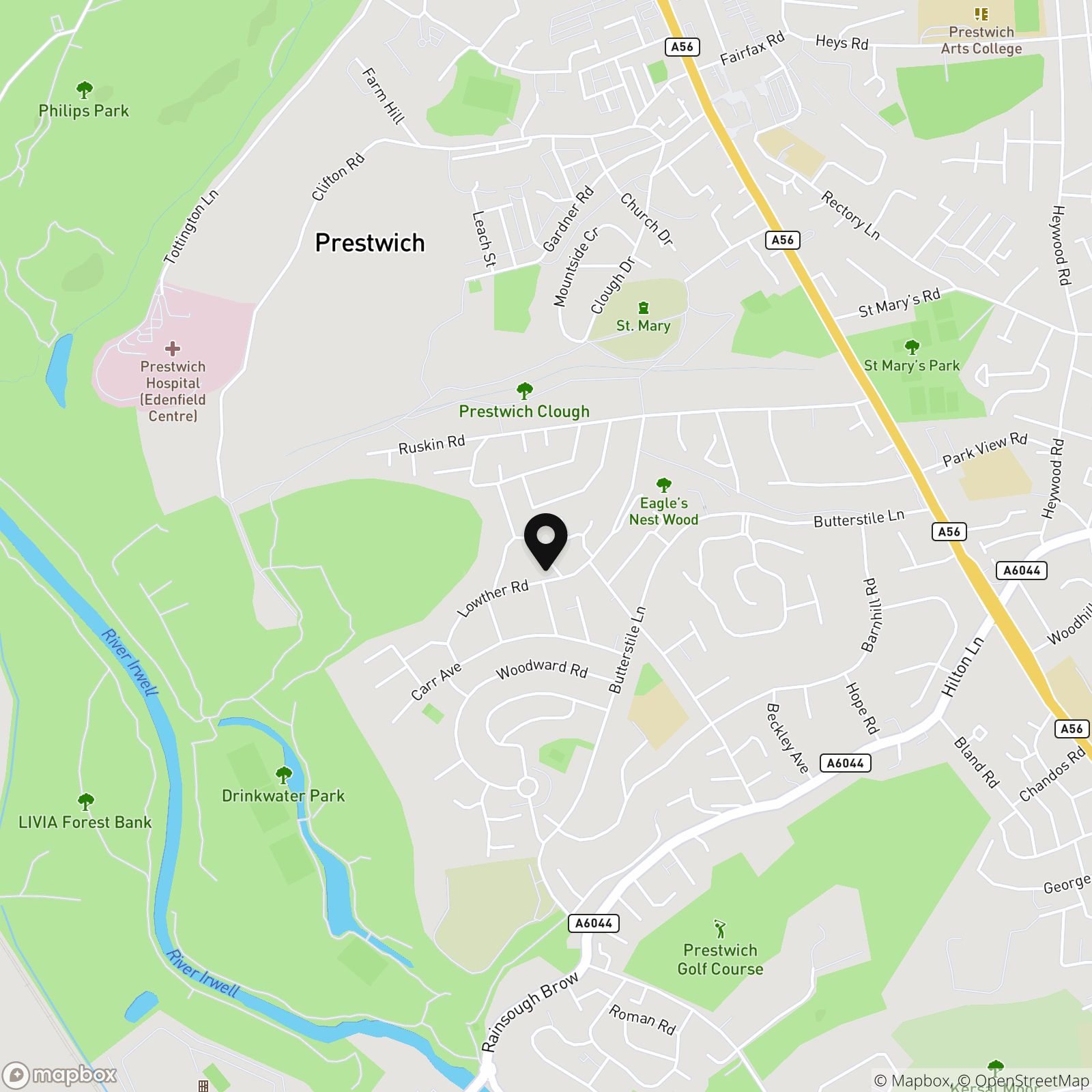 Shakespeare Road, Prestwich, M25 Street