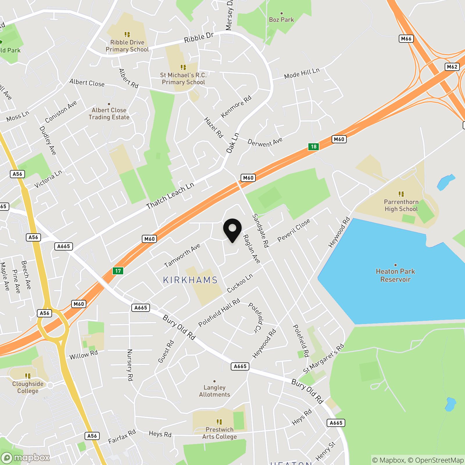 Tamworth Avenue, Whitefield, M45 Street