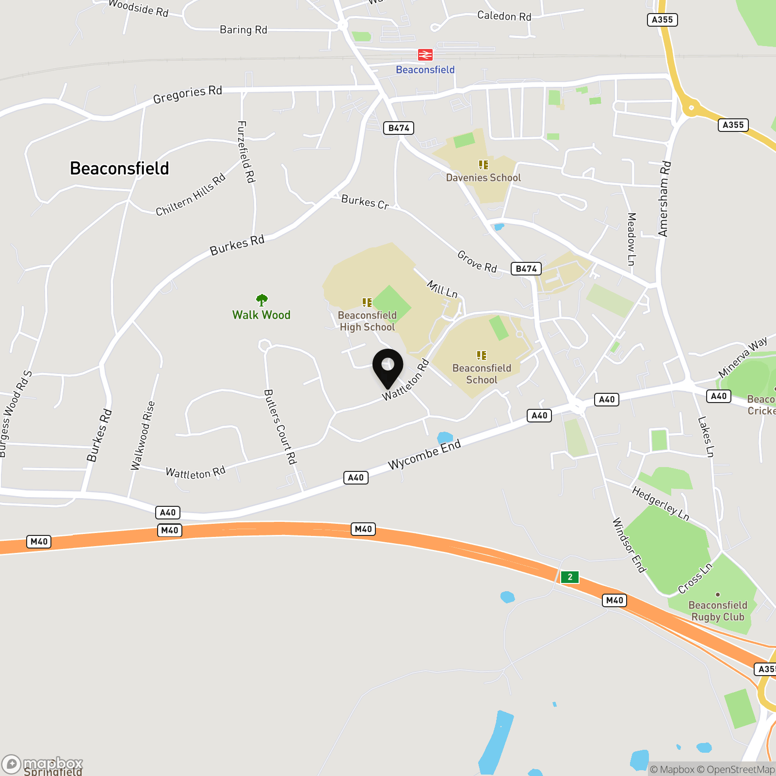 Wattleton Road, Beaconsfield, HP9 Street