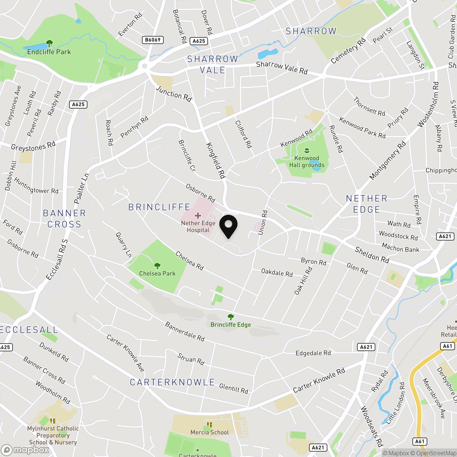 Alexandra Gardens, Sheffield, S11 Street