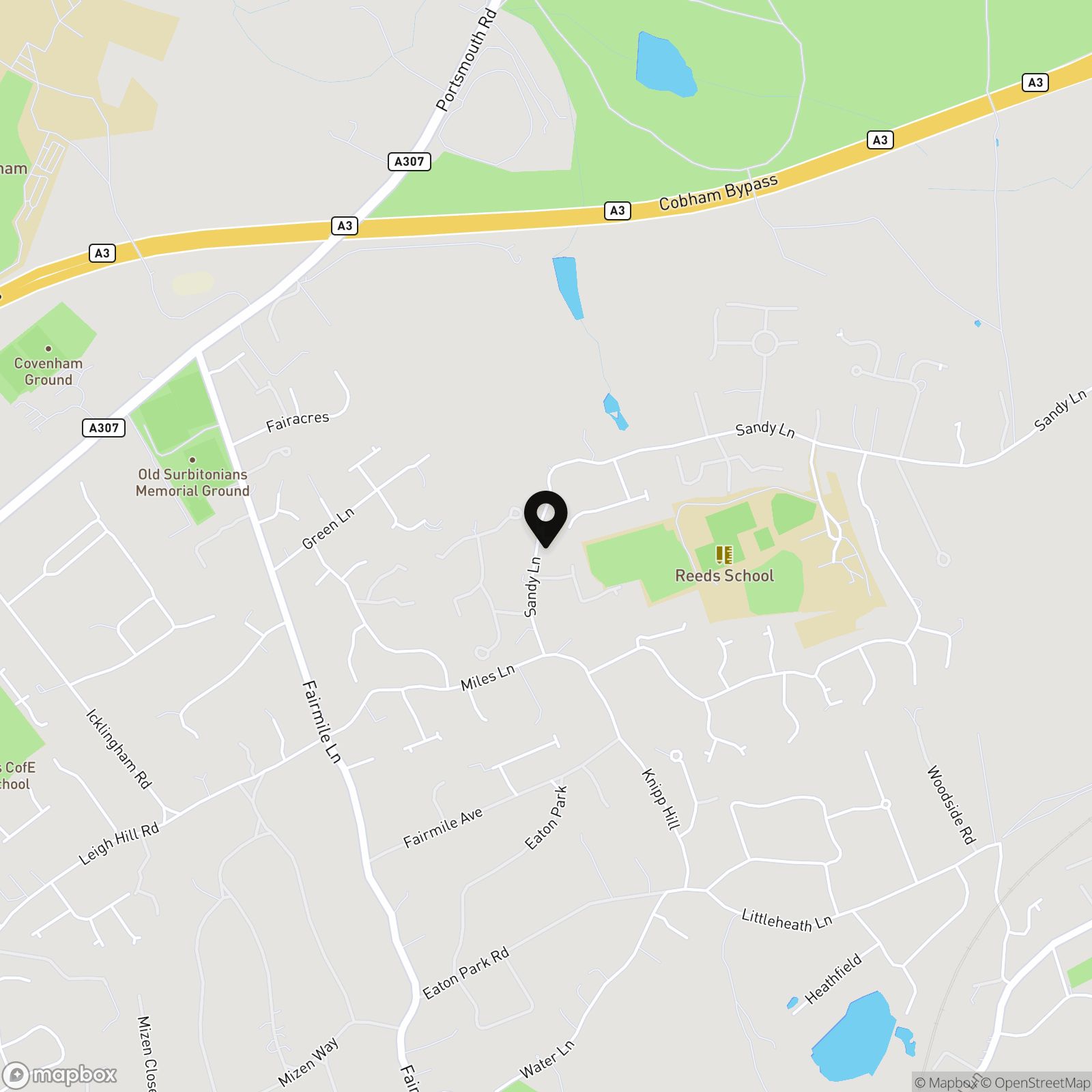 Sandy Lane, Cobham, KT11 Street