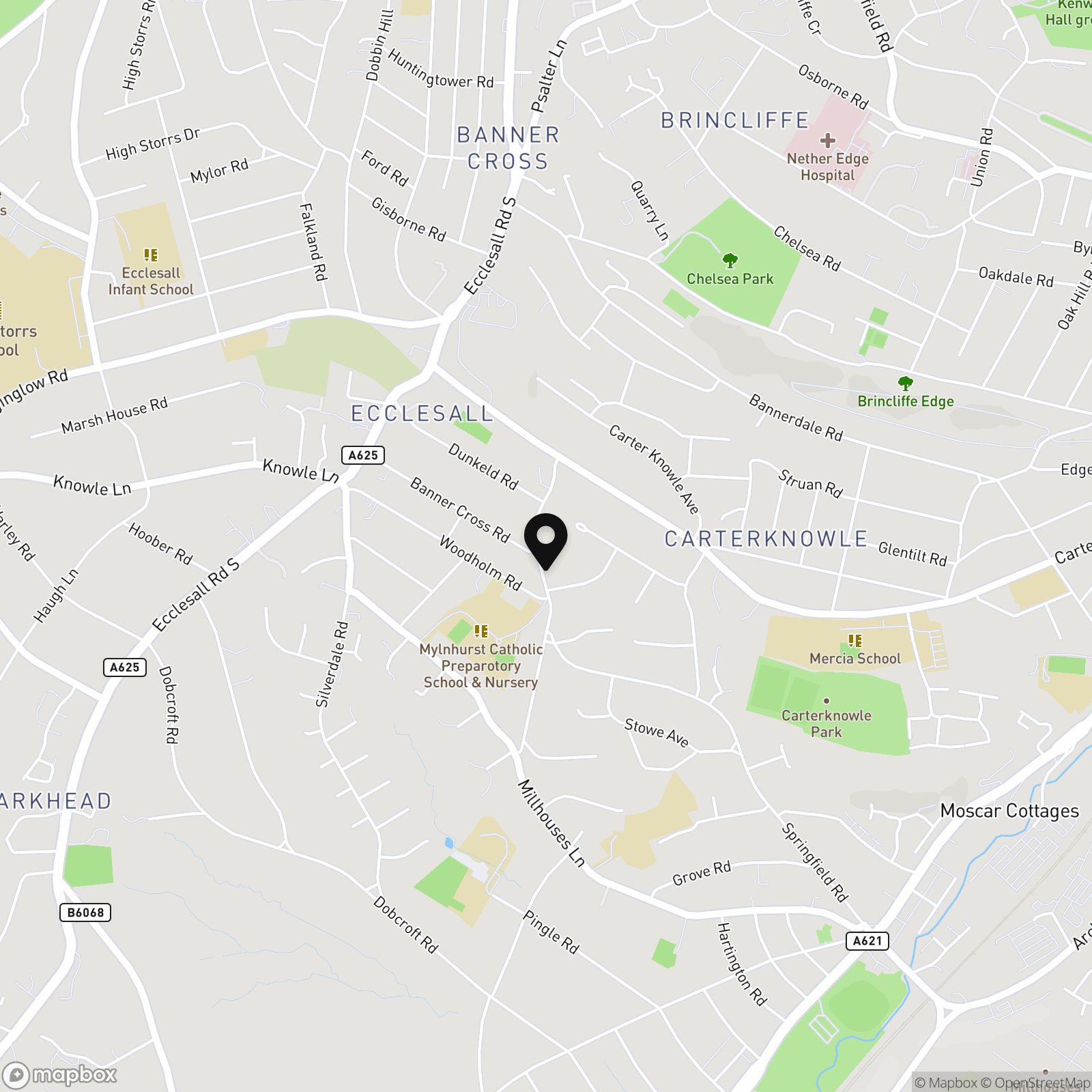 Button Hill, Sheffield, S11 Street