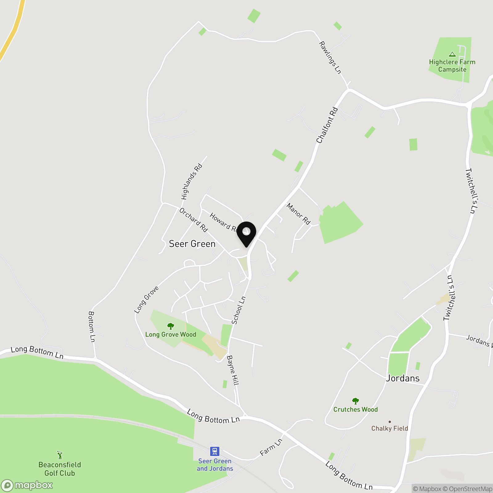 Chalfont Road, Seer Green, HP9 Street