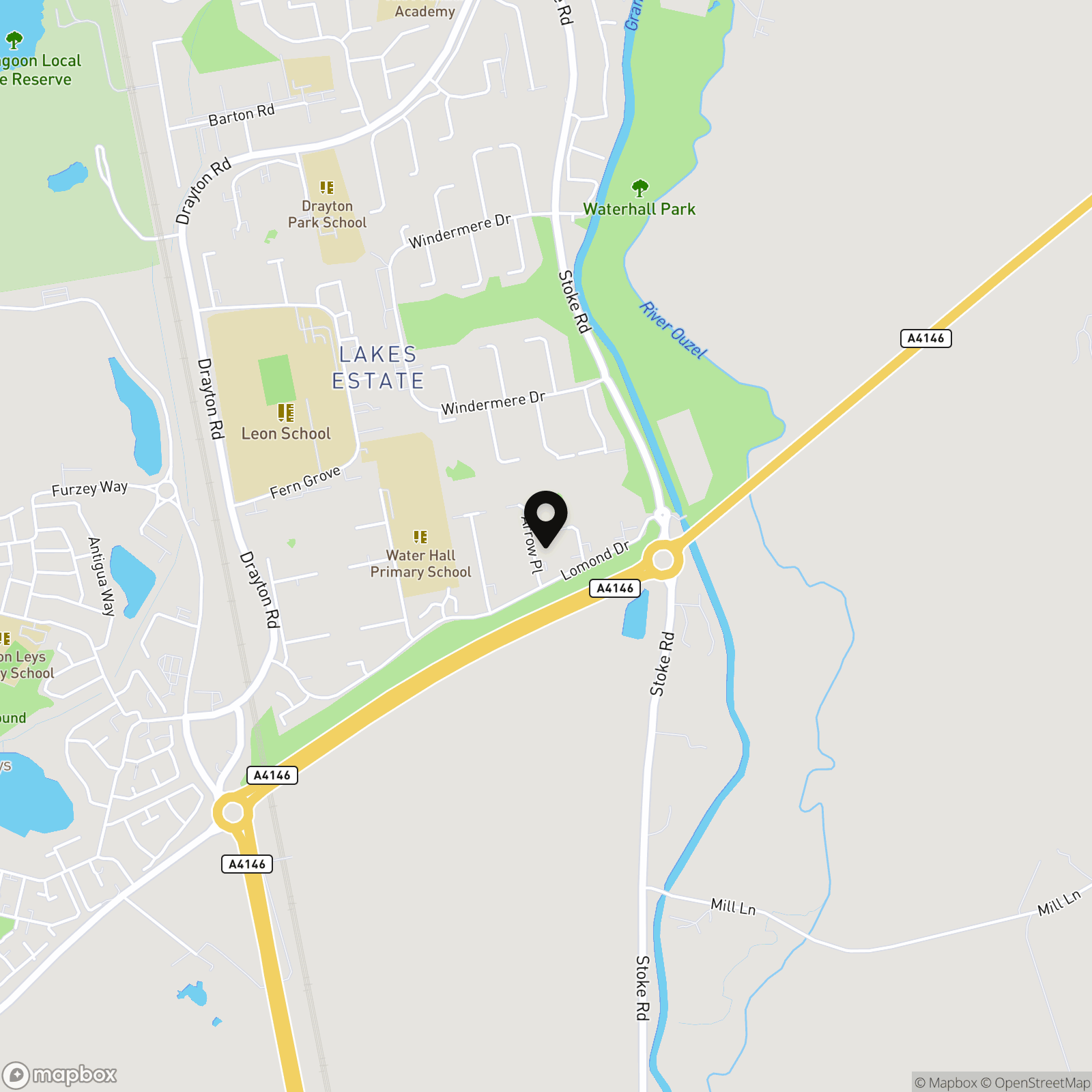 Meriland Court, Bletchley, MK2 Street