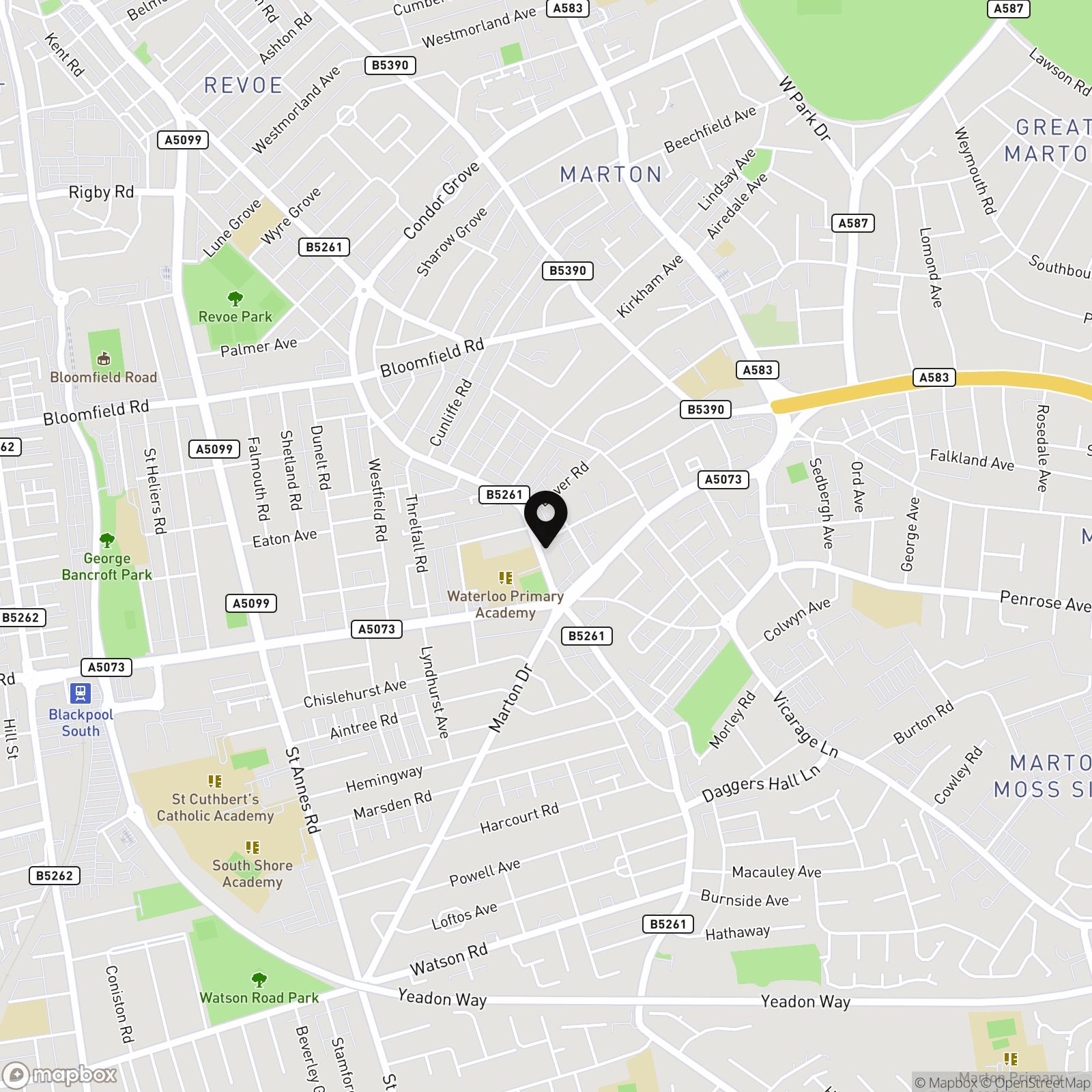 Ansdell Road, Blackpool, FY1 Street