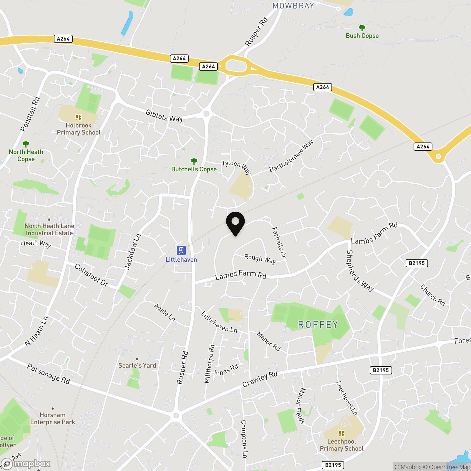 Farhalls Crescent, Horsham, RH12 Street