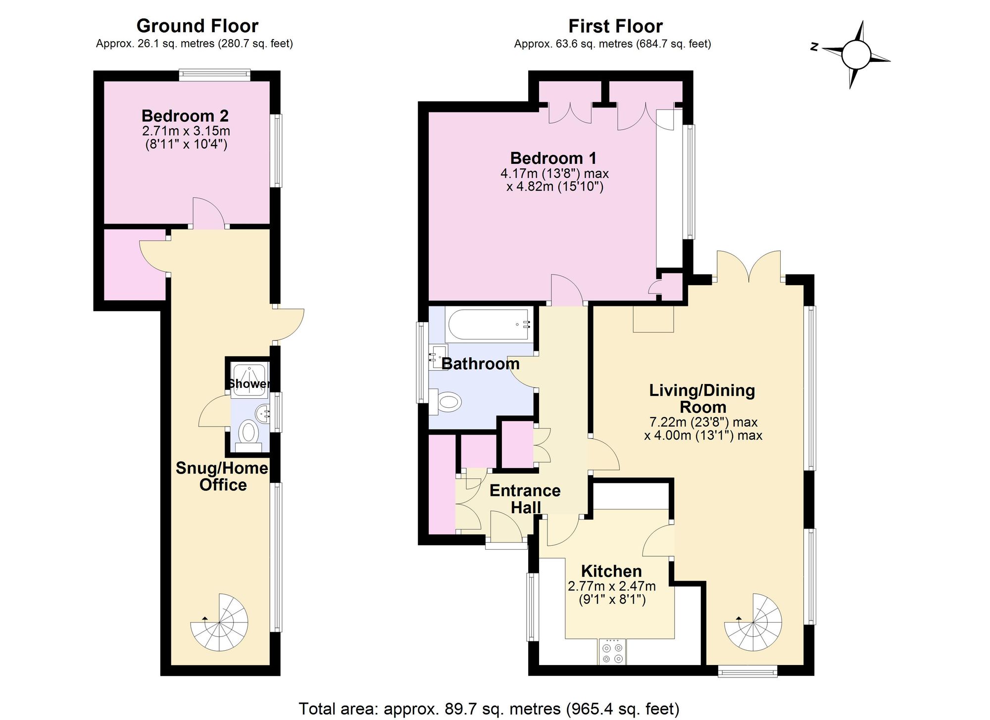 Warfleet, Dartmouth, TQ6 floorplan