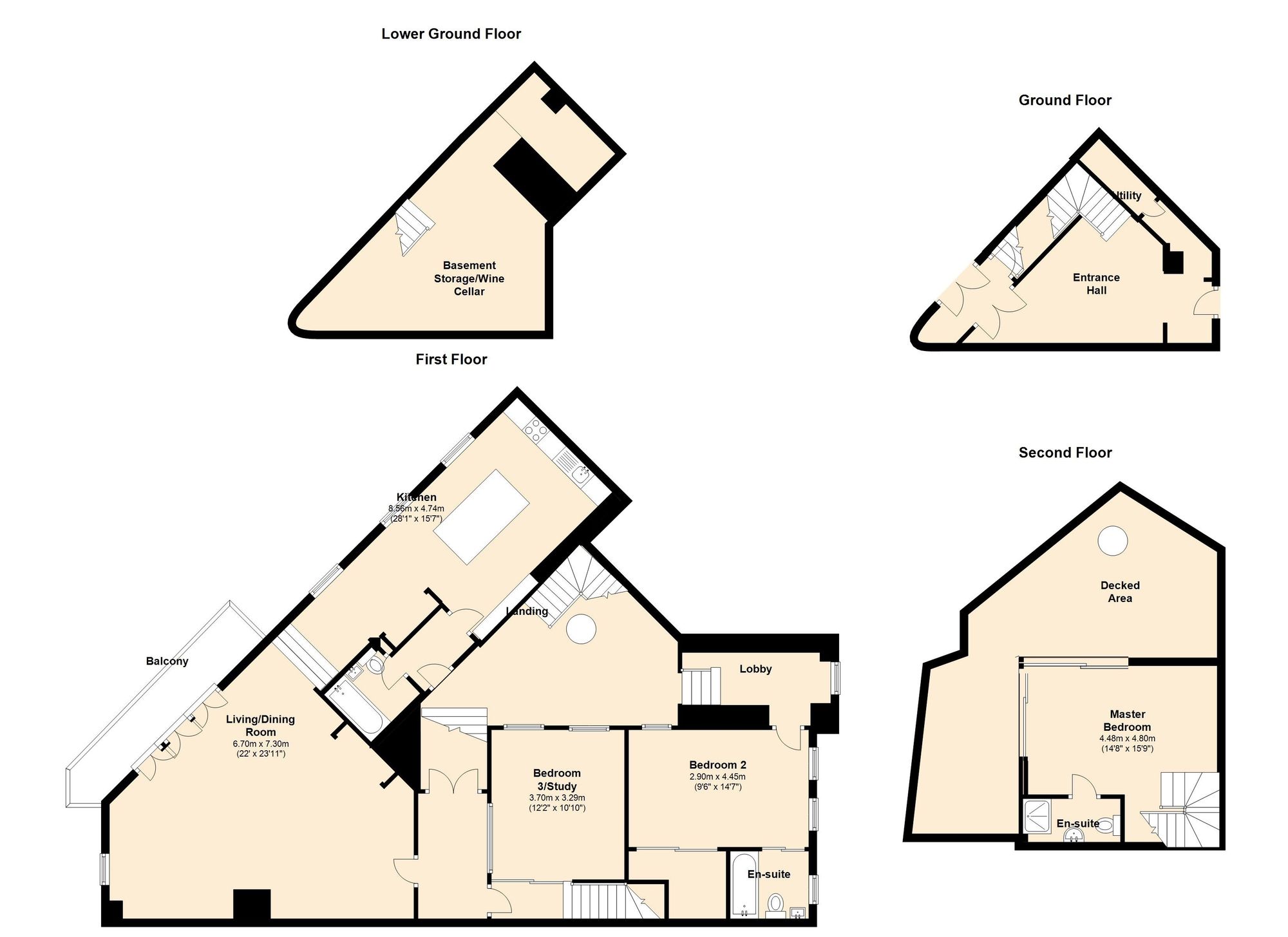 The Royal Dart House, Kingswear, TQ6 floorplan