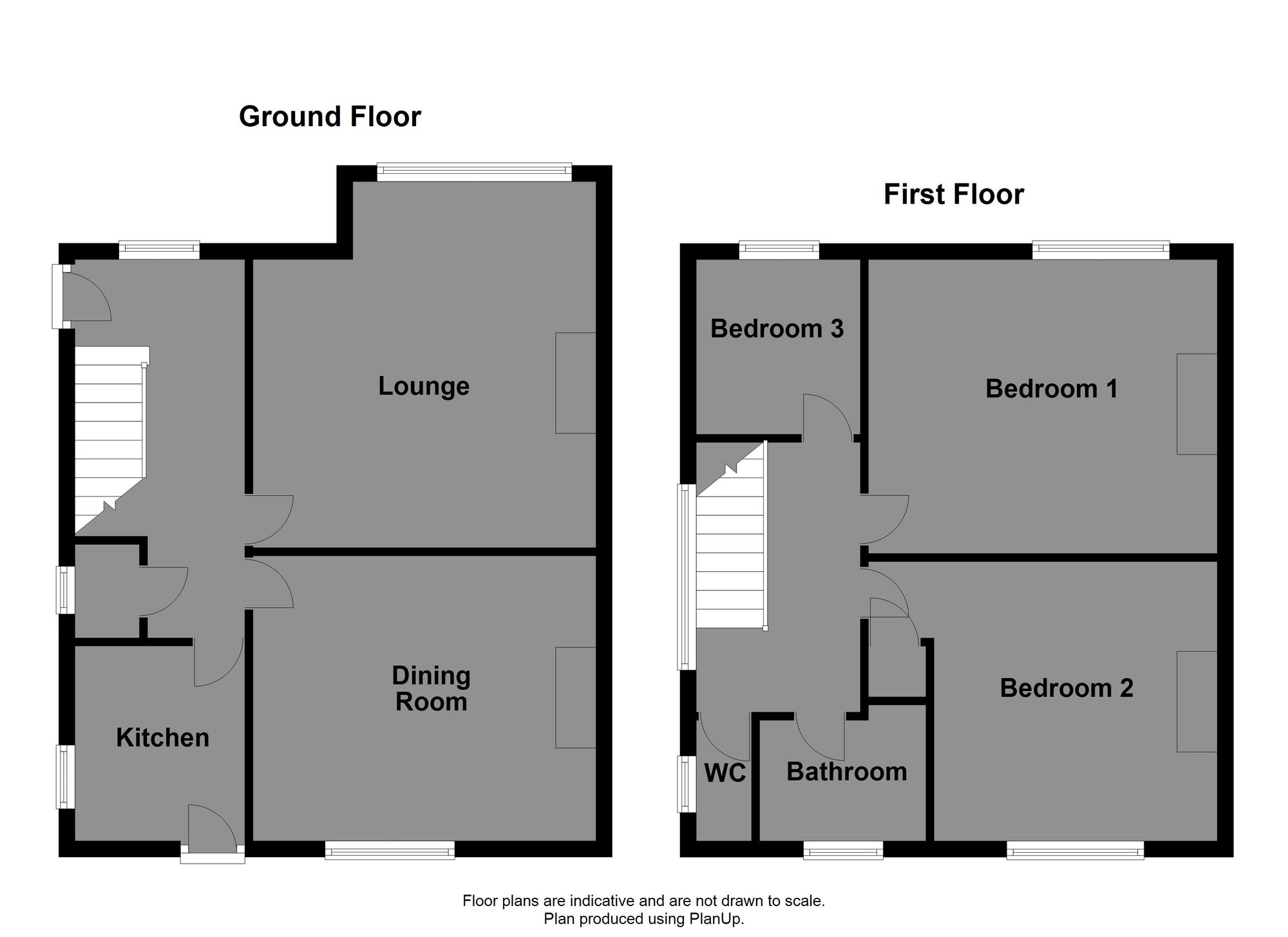 floorplan for Westborough Drive, Halifax, HX2