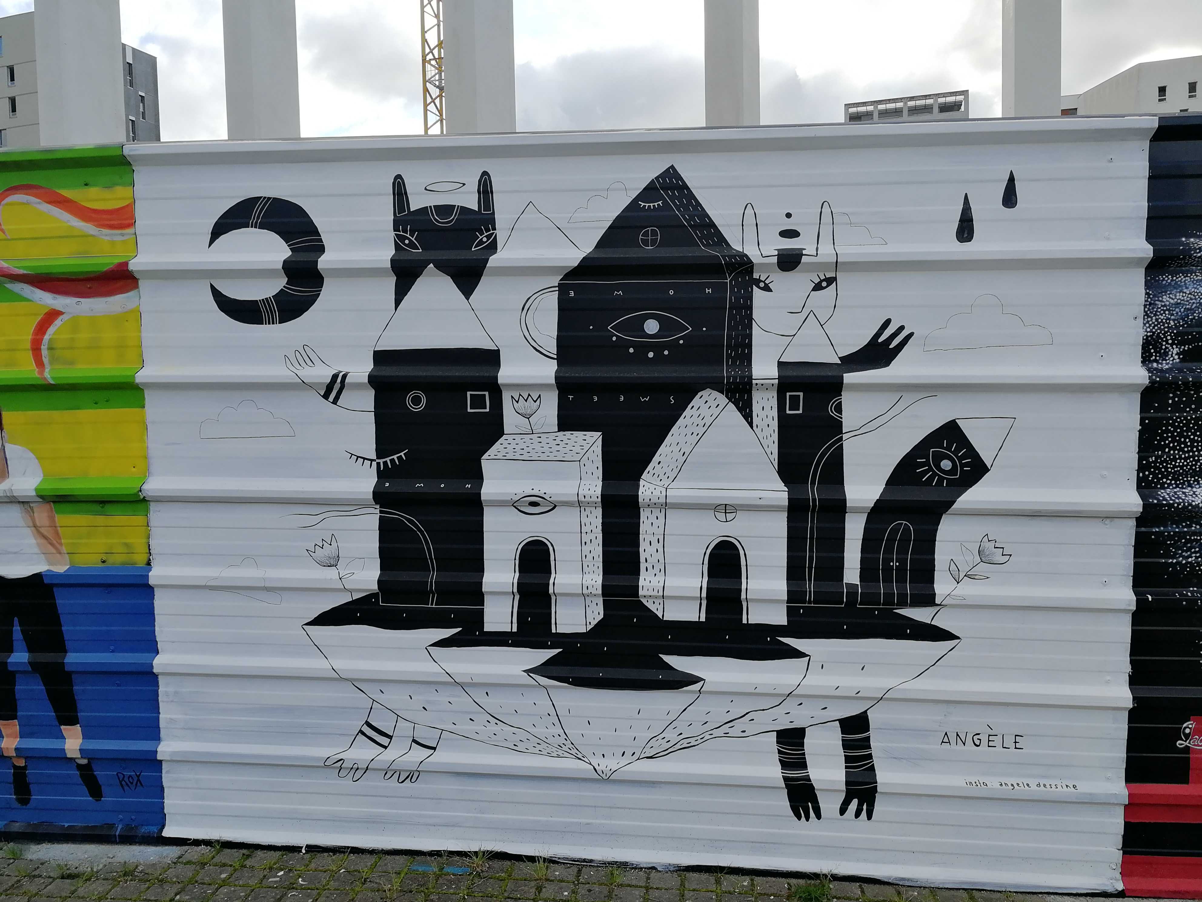 Graffiti 3867  capturé par Rabot à Nantes France