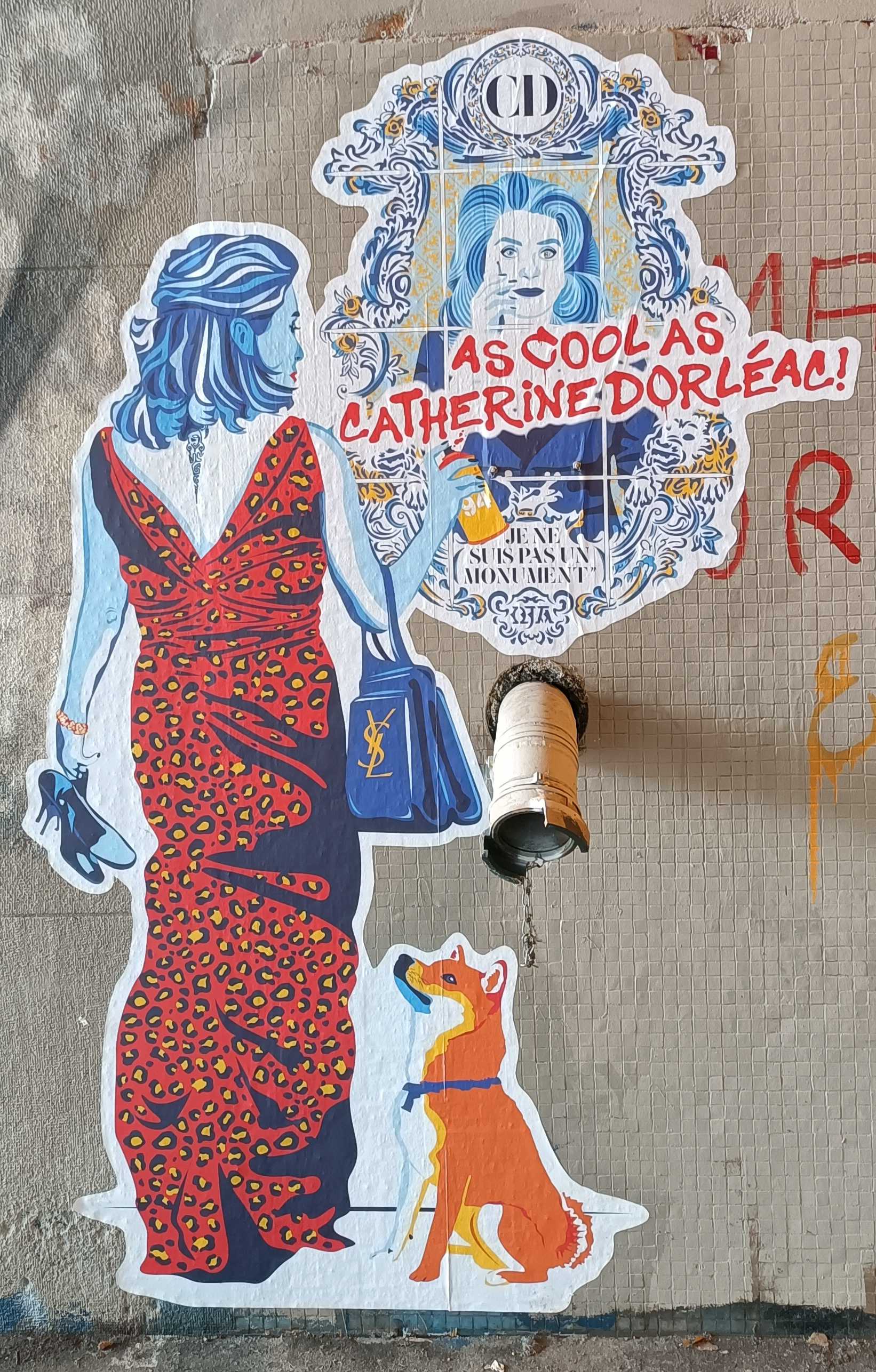 Graffiti 6677  capturé par Rabot à Paris France