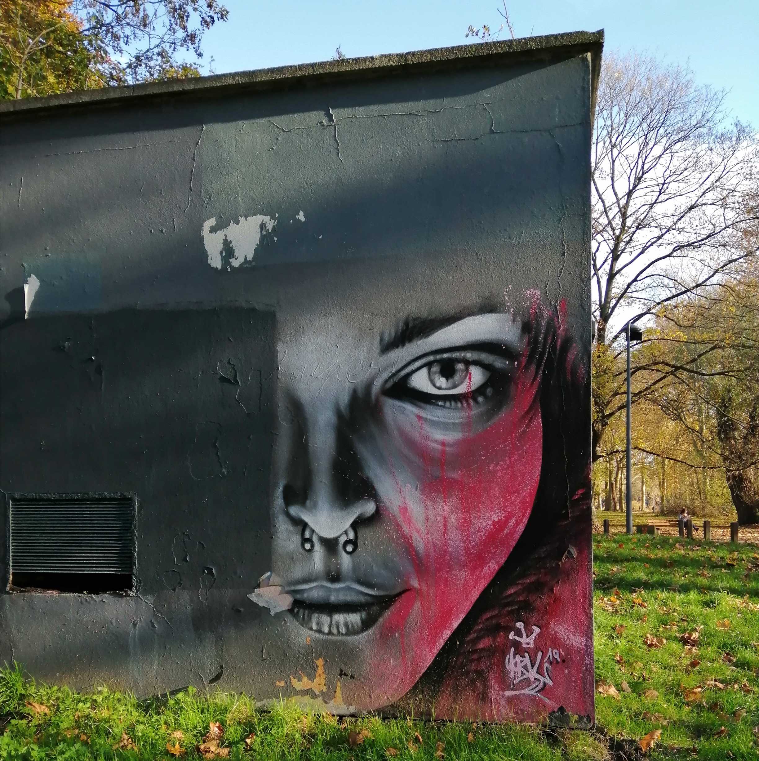 Graffiti 5414  by the artist IKSTE (York) captured by Arvrudig_29_ in Lille France