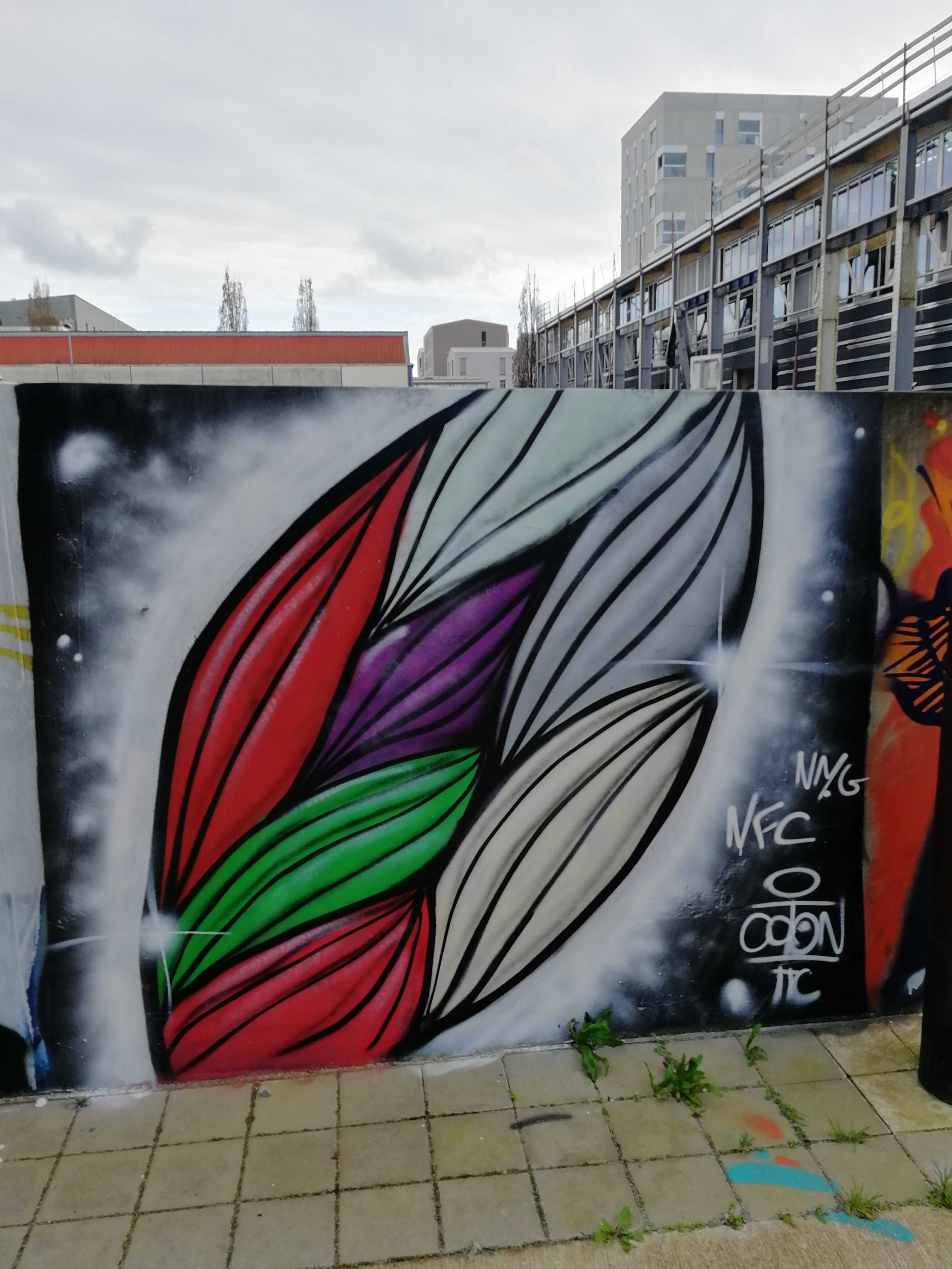 Graffiti 3826  captured by Rabot in Nantes France