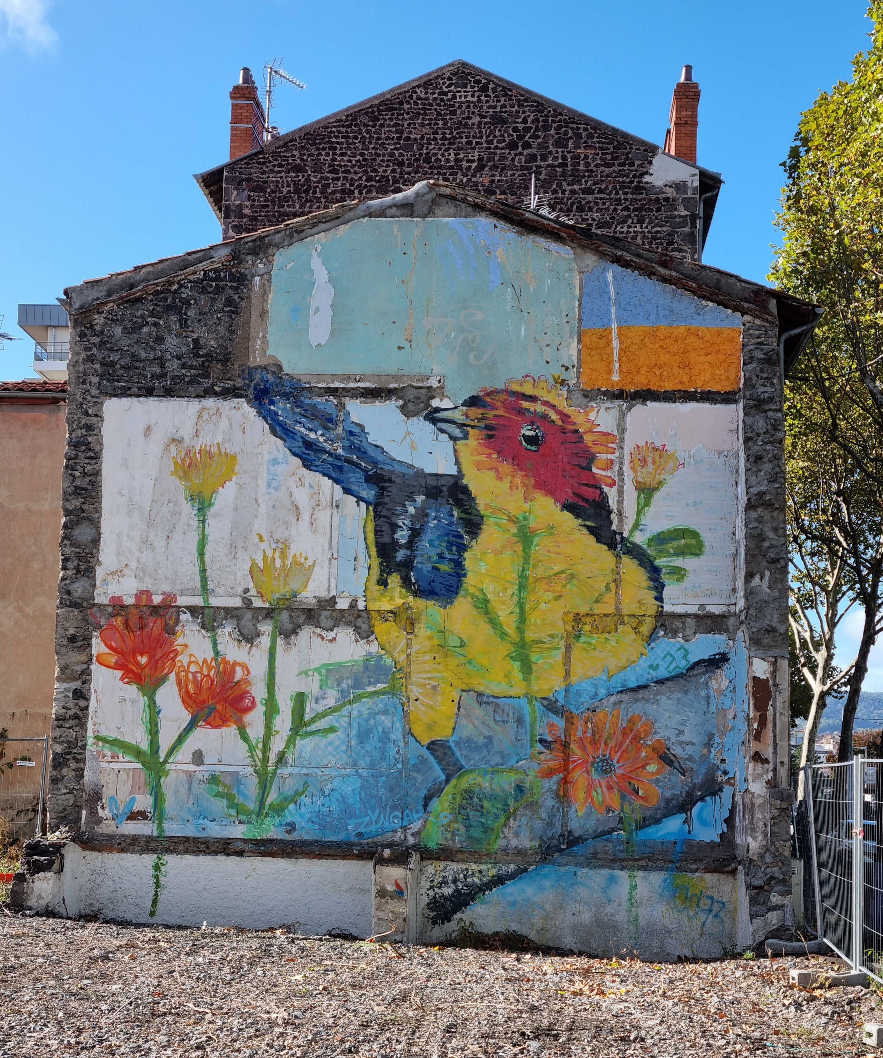 Graffiti 8397  capturé par Sylvie Denoix à Clermont-Ferrand France