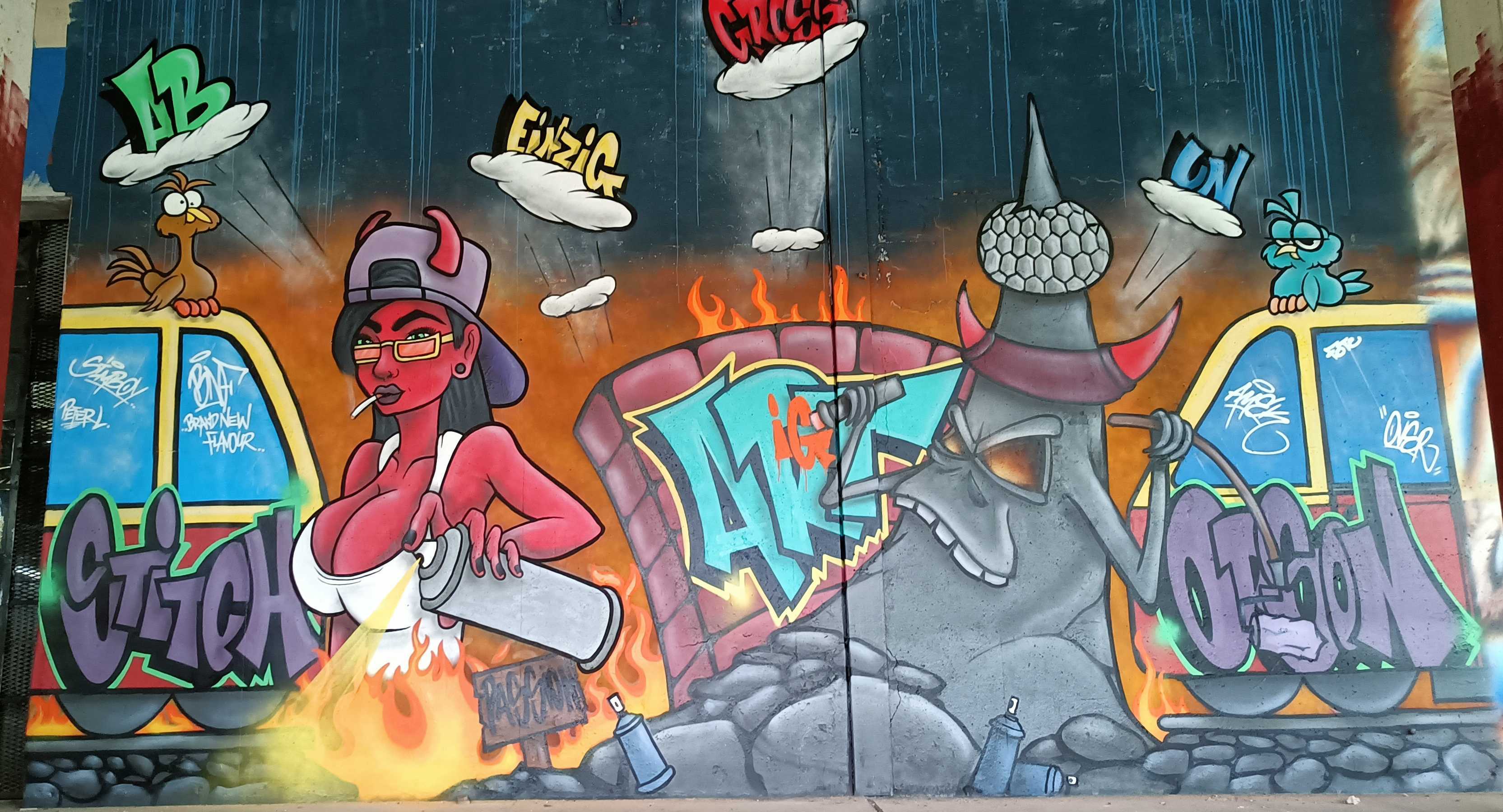 Graffiti 8071  de  à Berlin Germany