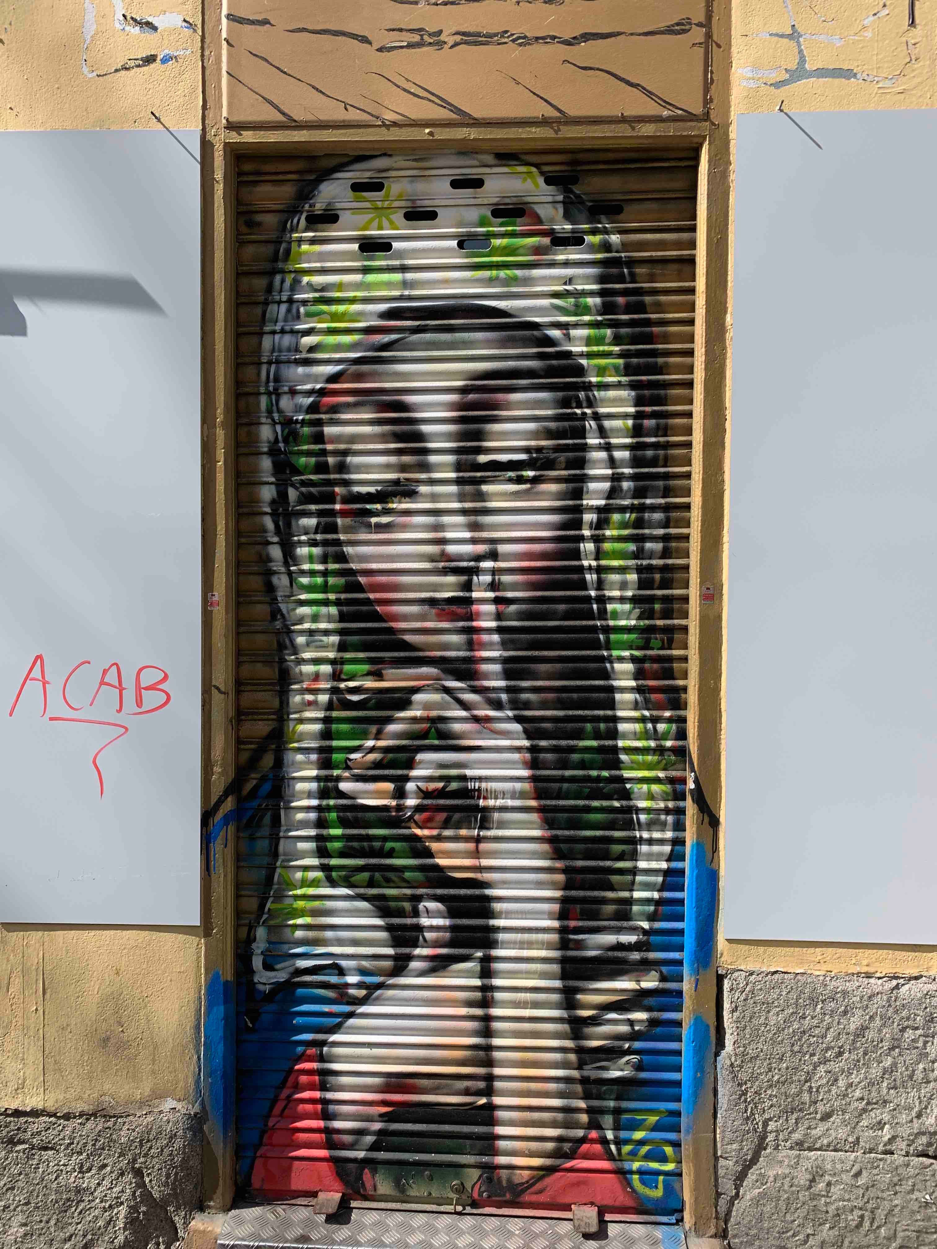 Graffiti 3851  capturé par Julien à Madrid Spain