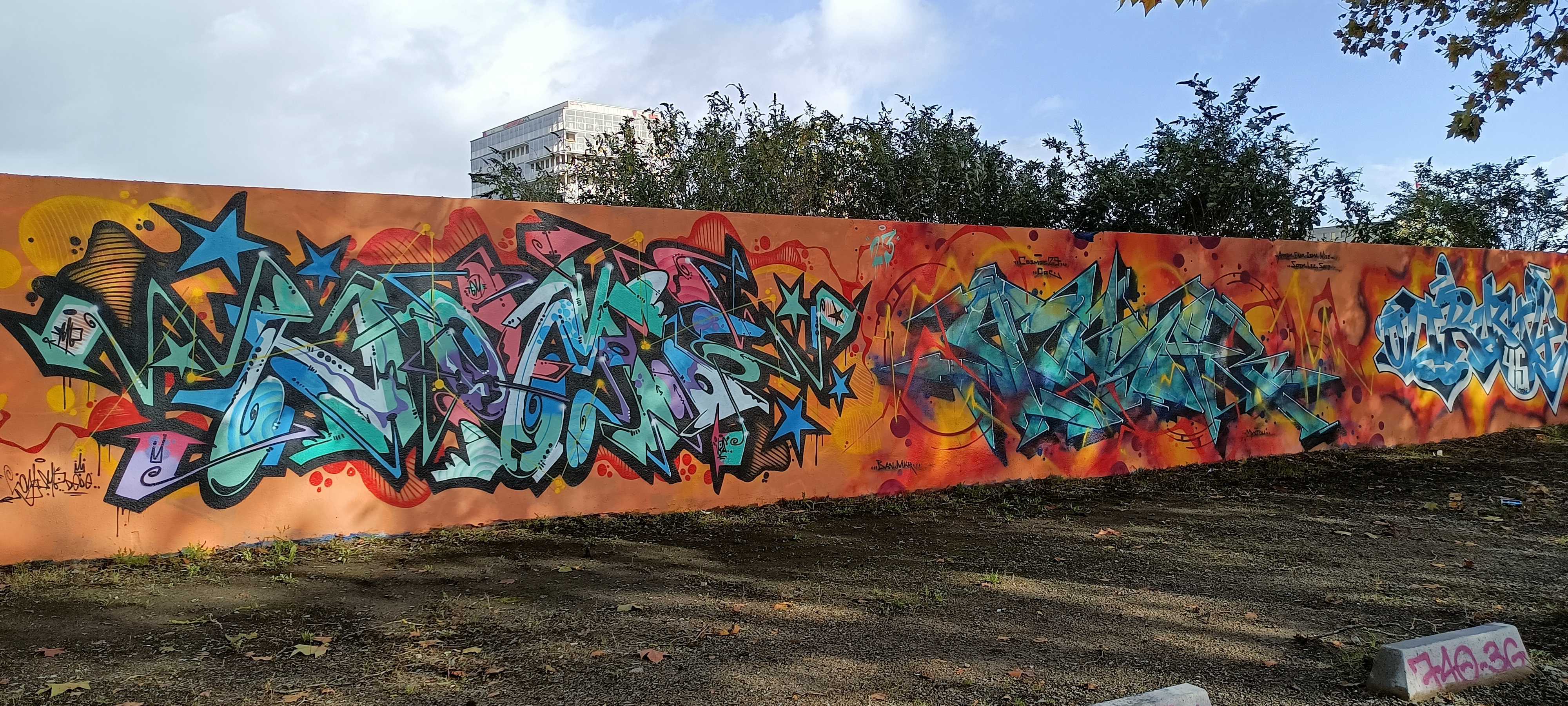 Graffiti 8412  capturé par Rabot à Nantes France