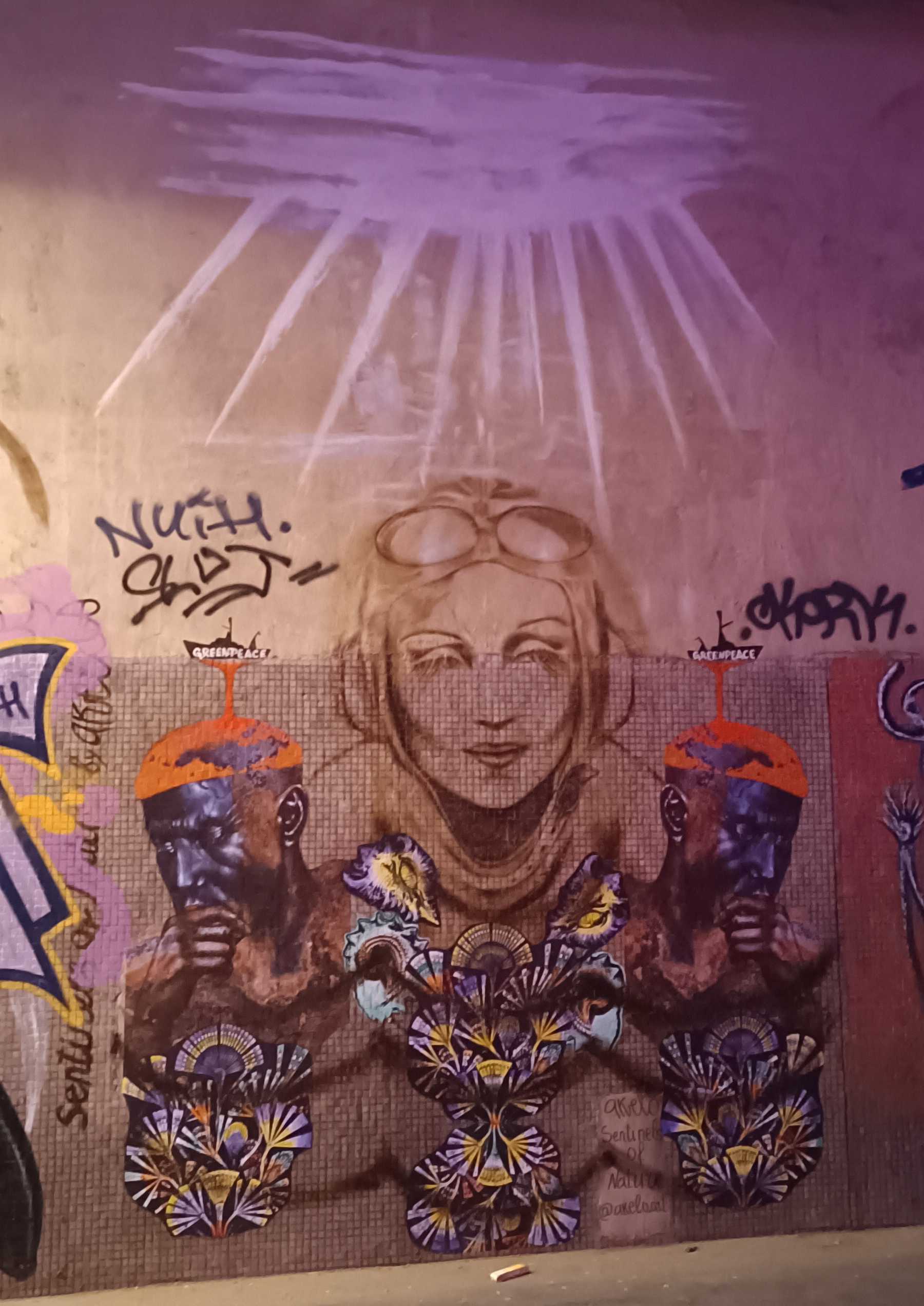Graffiti 6611  capturé par Rabot à Paris France