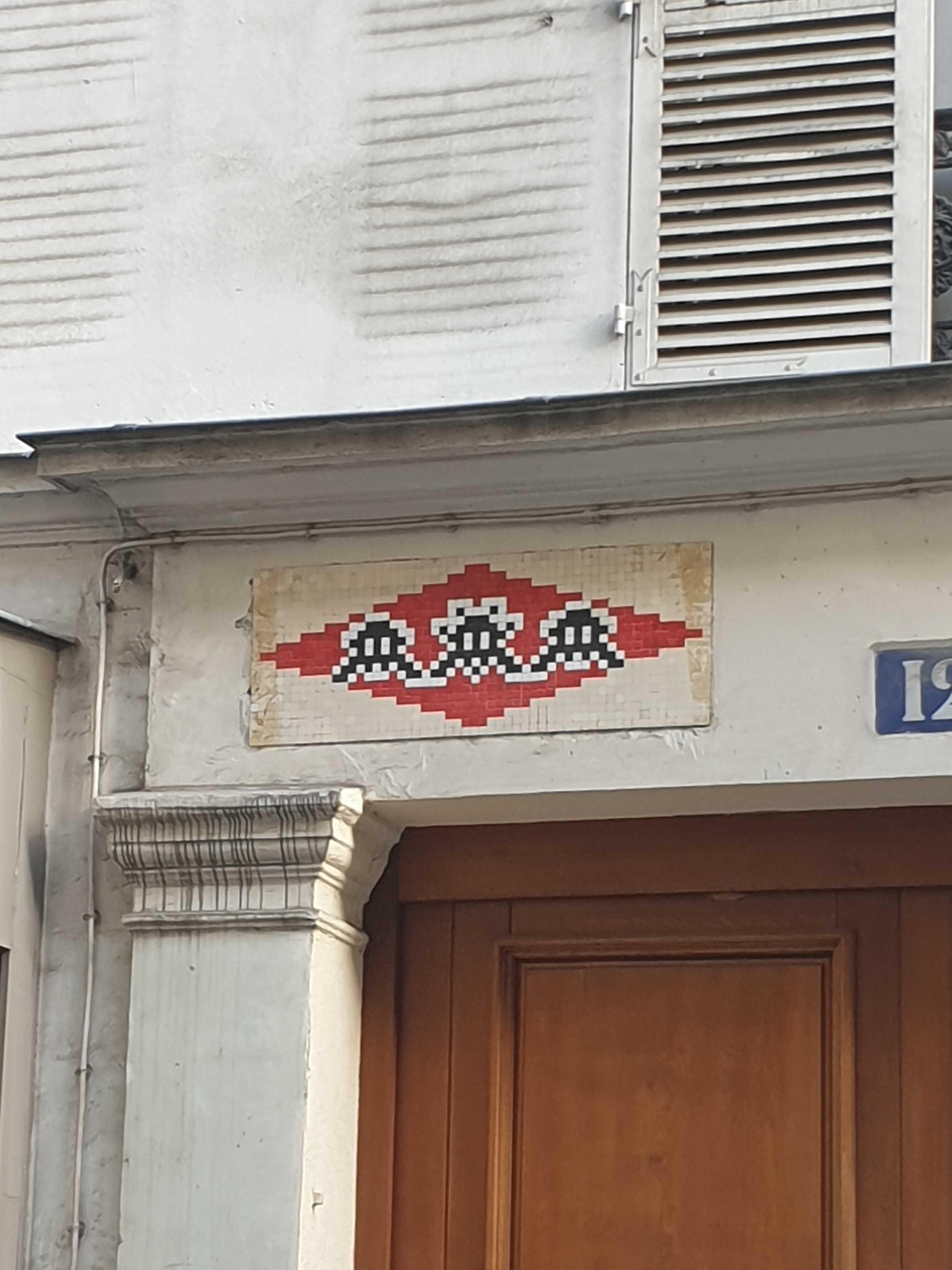 Mosaic 6006 Space Invader PA_0955 by the artist Invader captured by VinceBlaz in Paris France