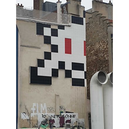 Space Invader PA_1432 france-paris-mosaic