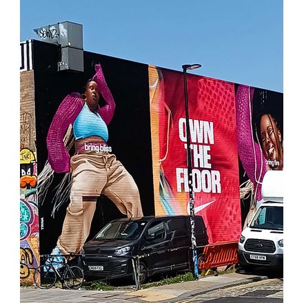 Own the floor, Nike  united-kingdom-england-graffiti