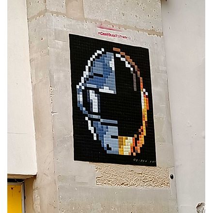 Daft punk france-paris-mosaic