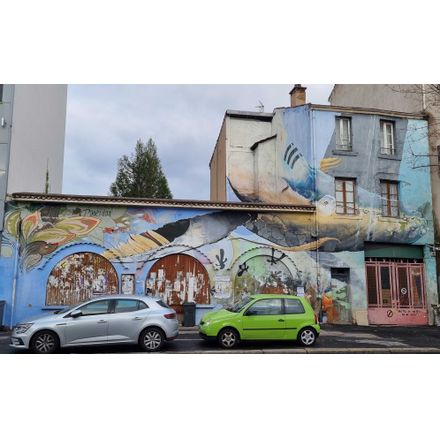 La baleine france-clermont-ferrand-graffiti